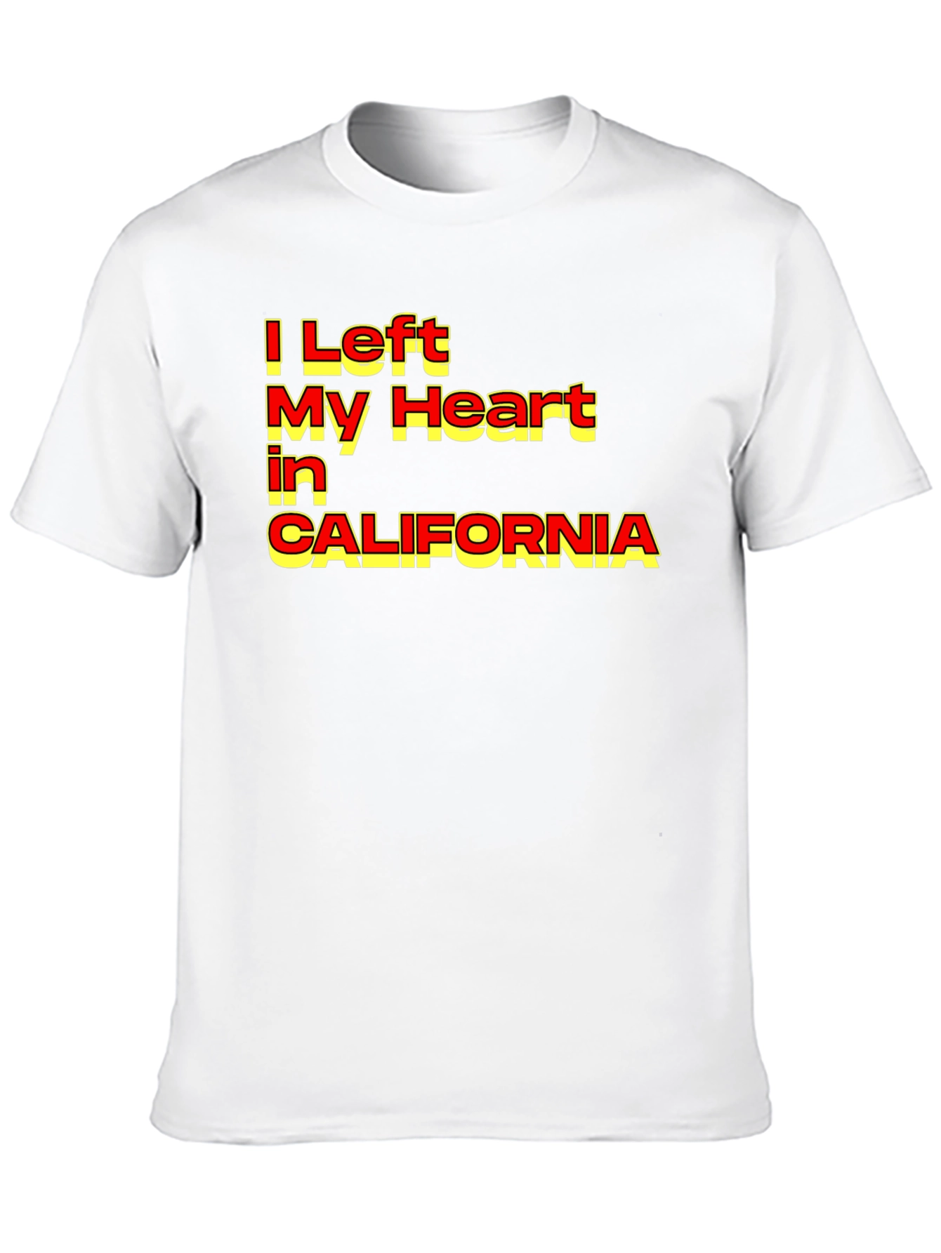 I Left My Heart in California Graphic T-Shirt