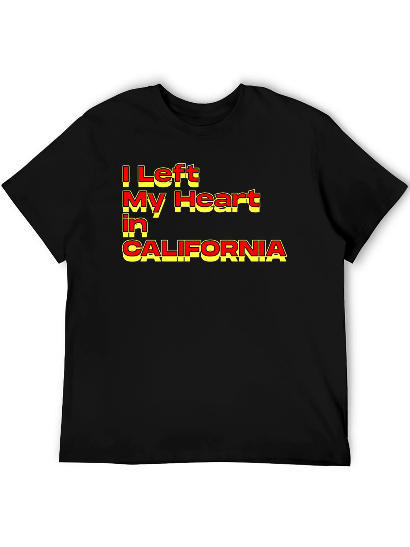 I Left My Heart in California Graphic T-Shirt
