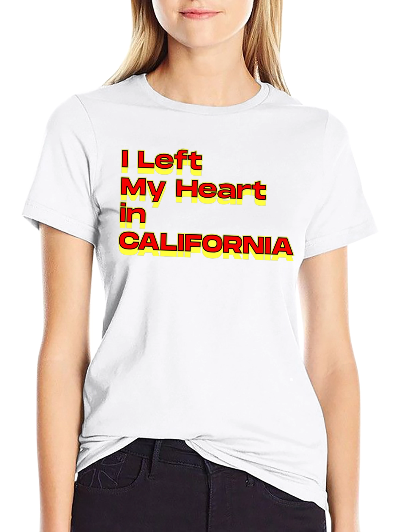 I Left My Heart in California Graphic T-Shirt