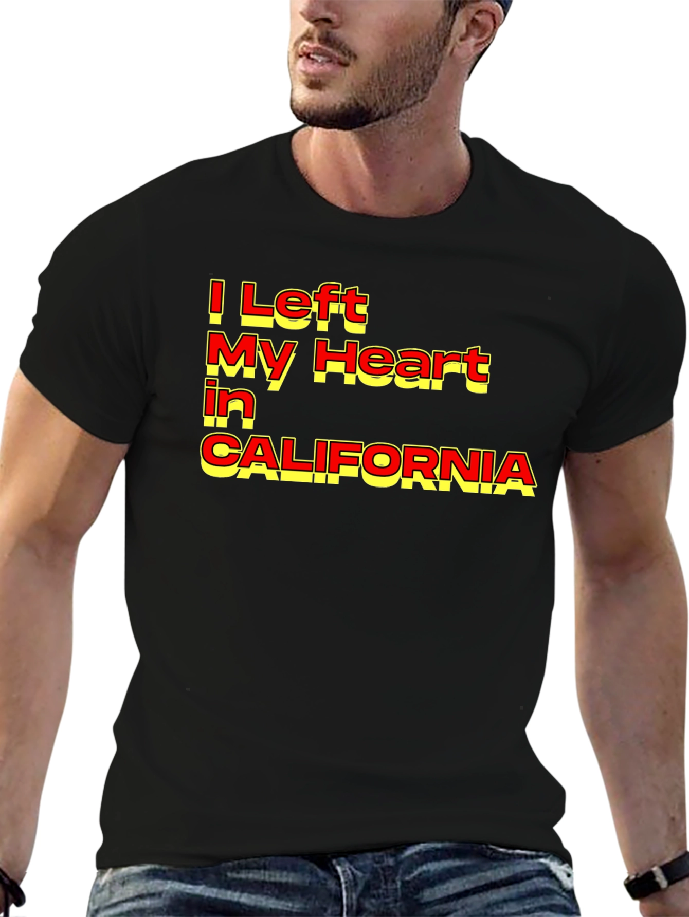 I Left My Heart in California Graphic T-Shirt