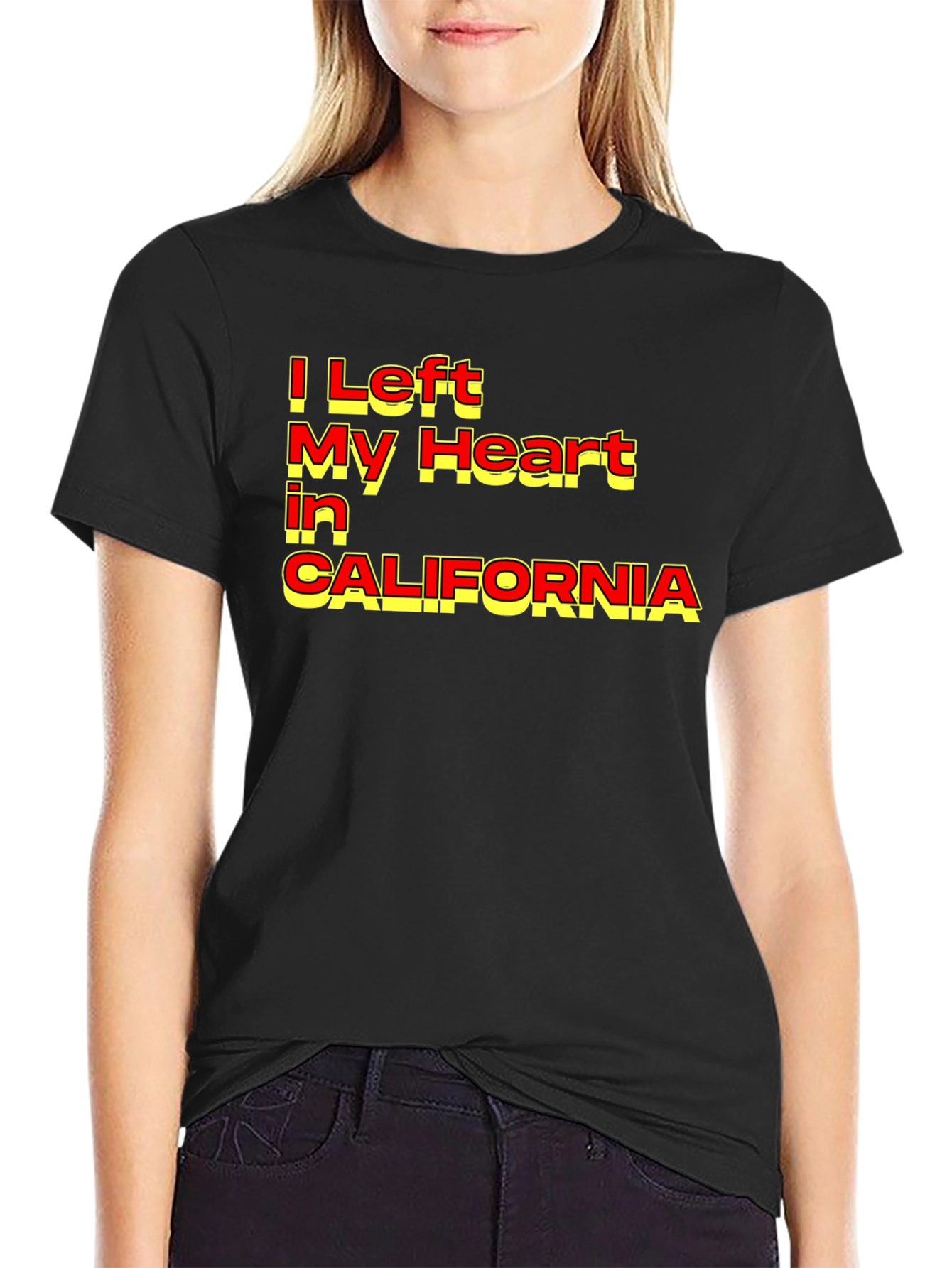 I Left My Heart in California Graphic T-Shirt