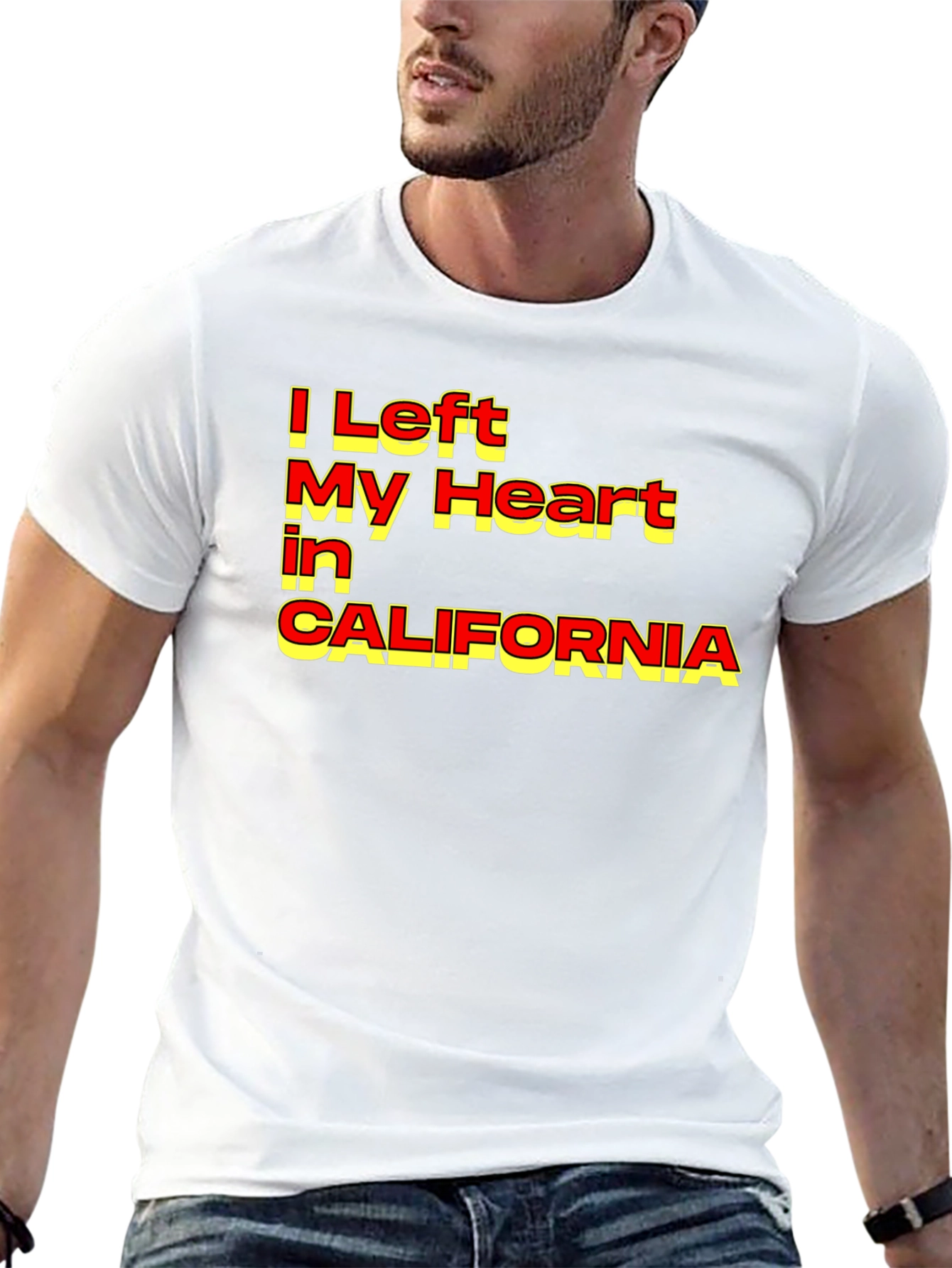 I Left My Heart in California Graphic T-Shirt