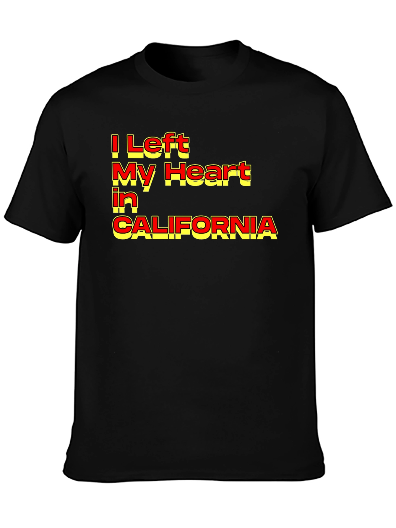 I Left My Heart in California Graphic T-Shirt