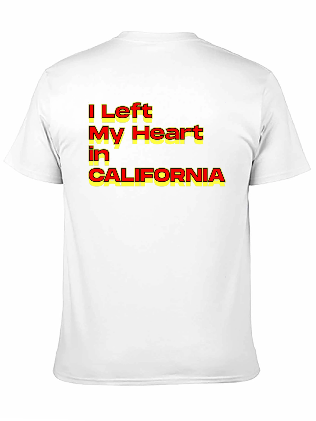 I Left My Heart in California Graphic T-Shirt
