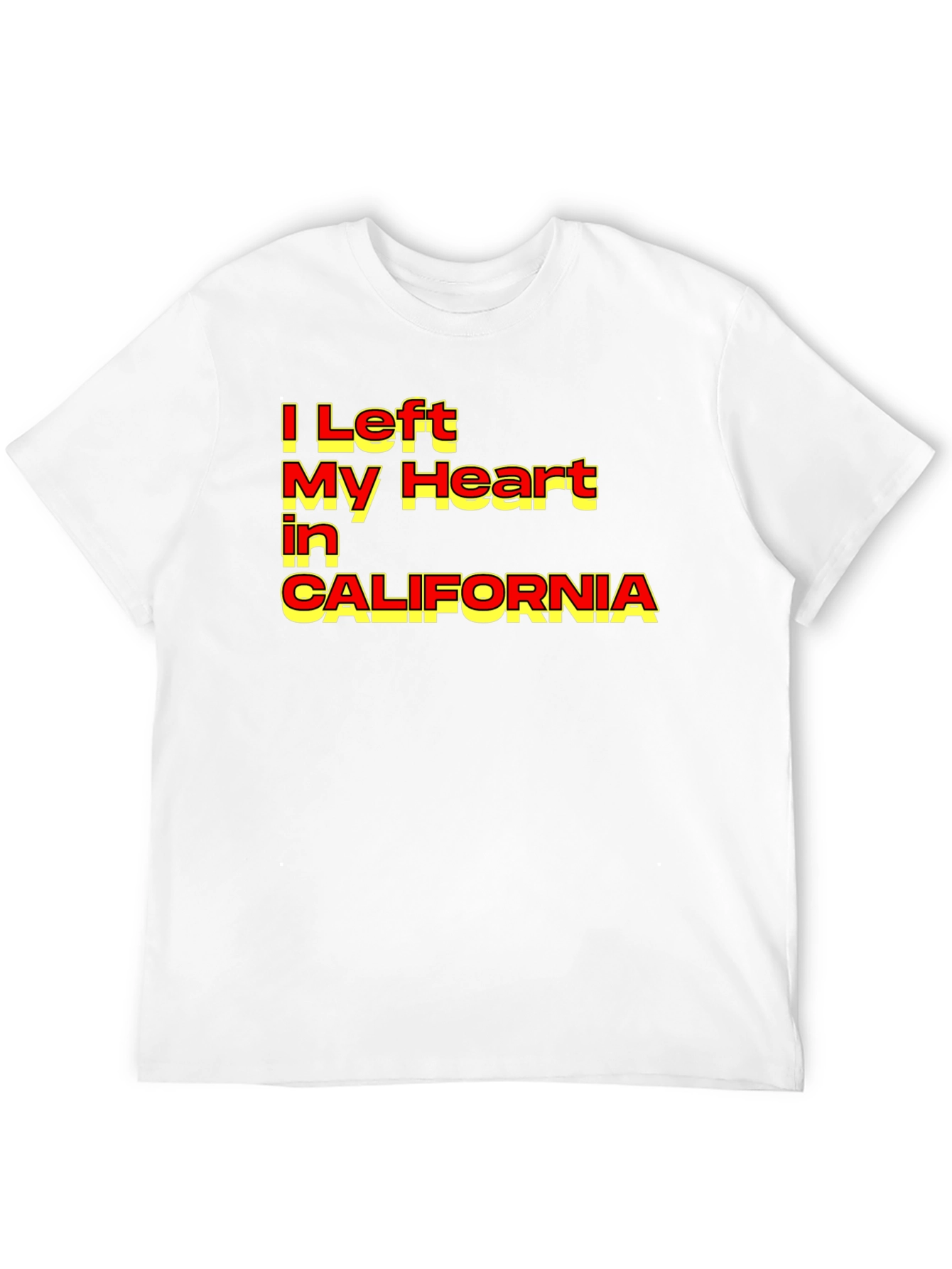 I Left My Heart in California Graphic T-Shirt