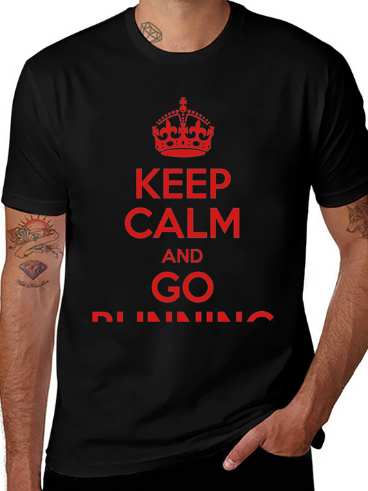 Keep Calm and Go Running T-Shirt