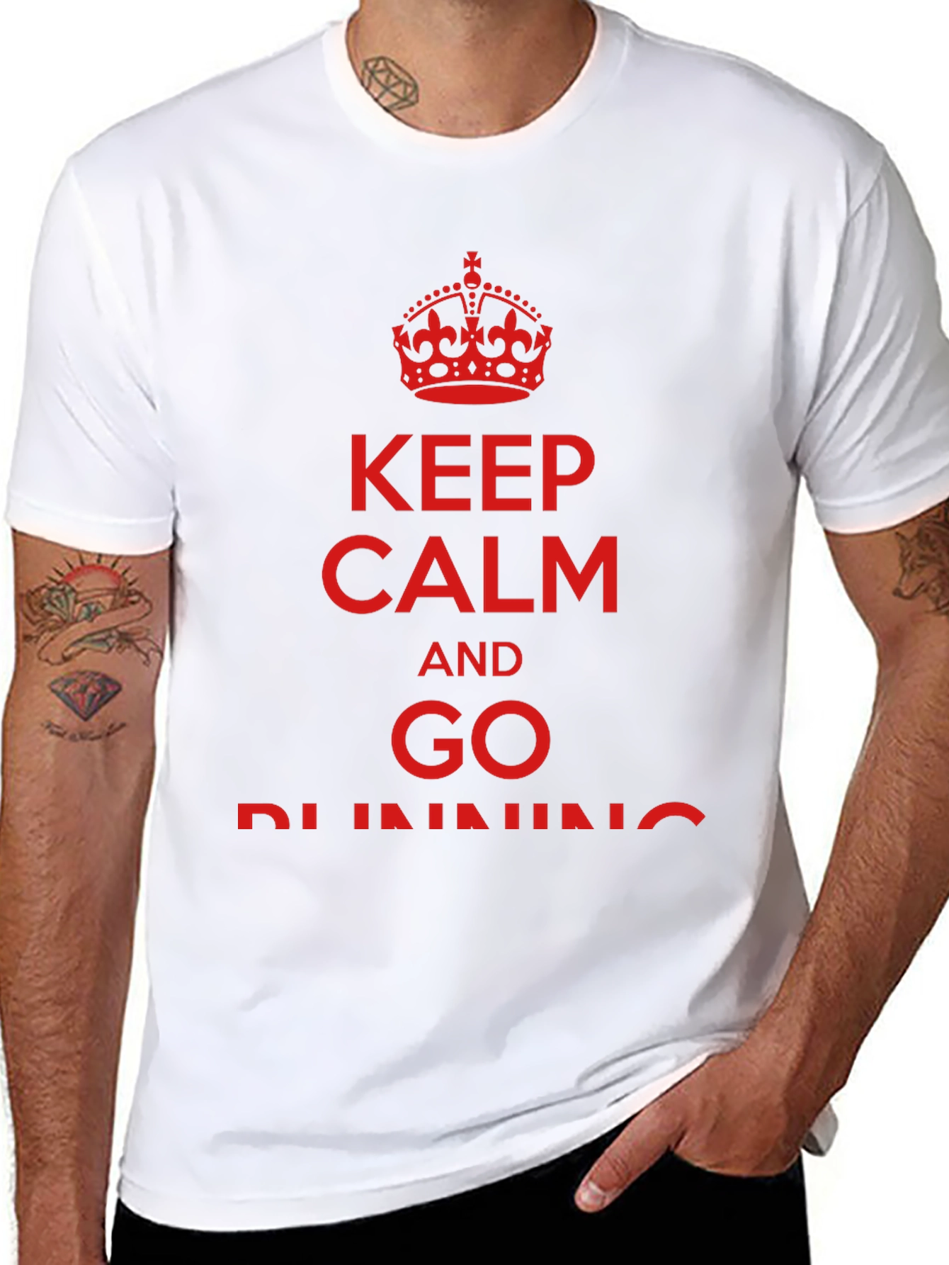Keep Calm and Go Running T-Shirt