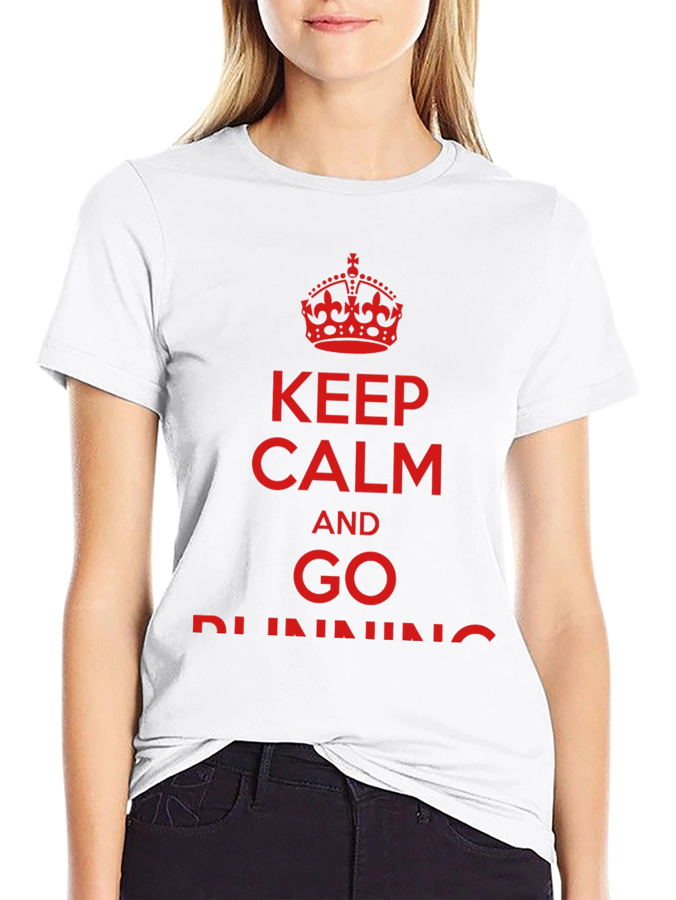 Keep Calm and Go Running T-Shirt