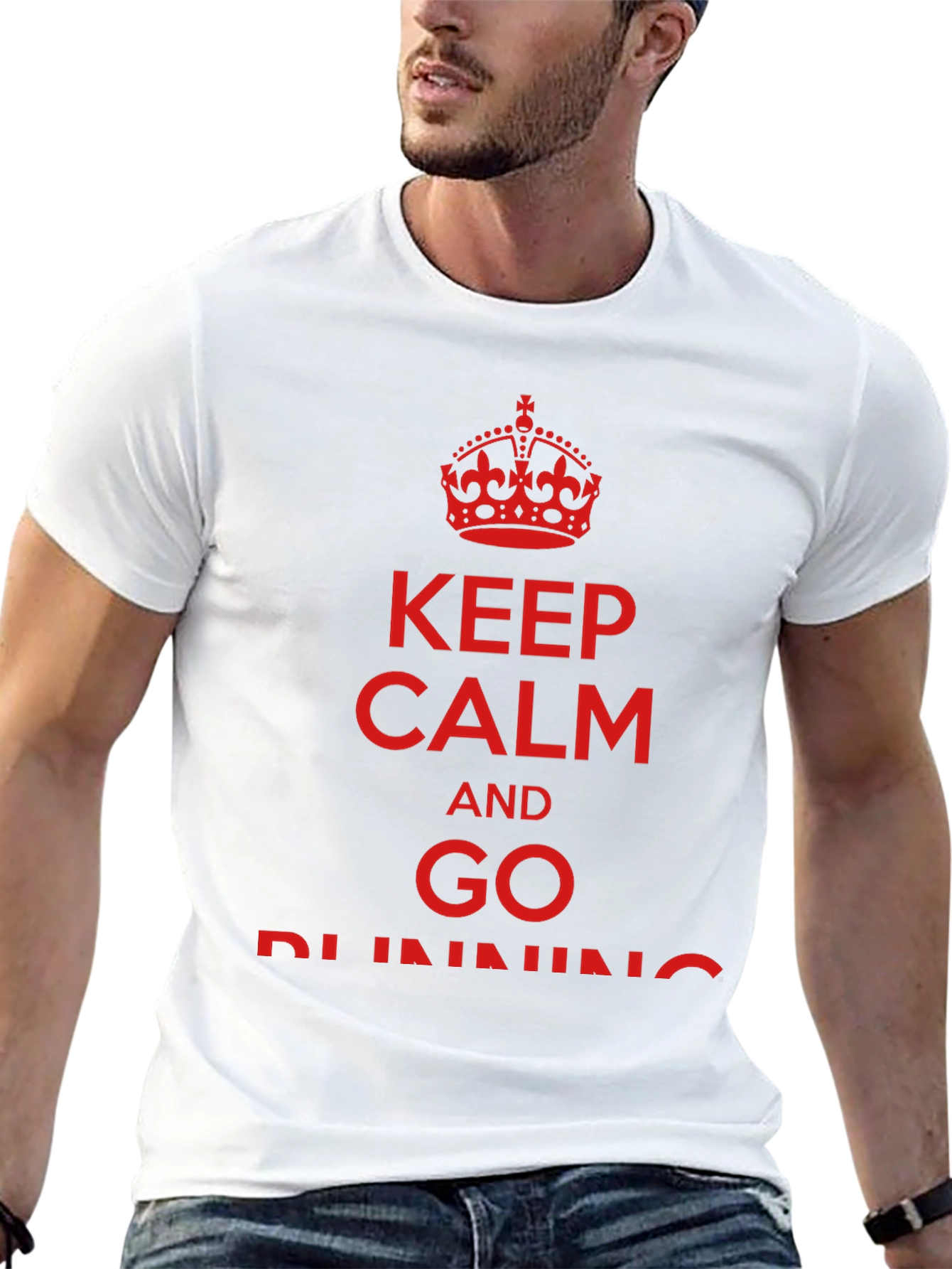 Keep Calm and Go Running T-Shirt