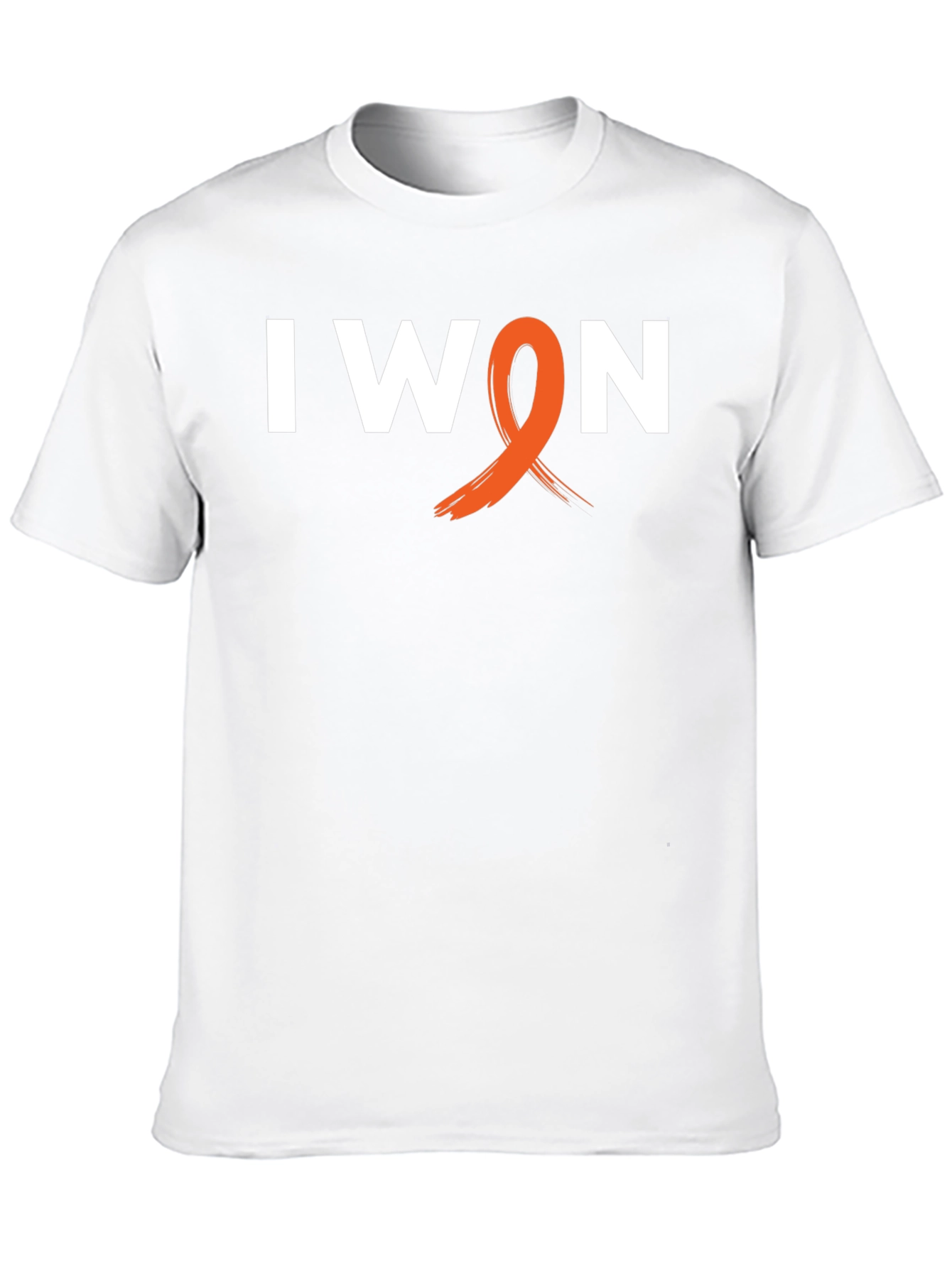 I WON Awareness Ribbon Graphic Tee - Black