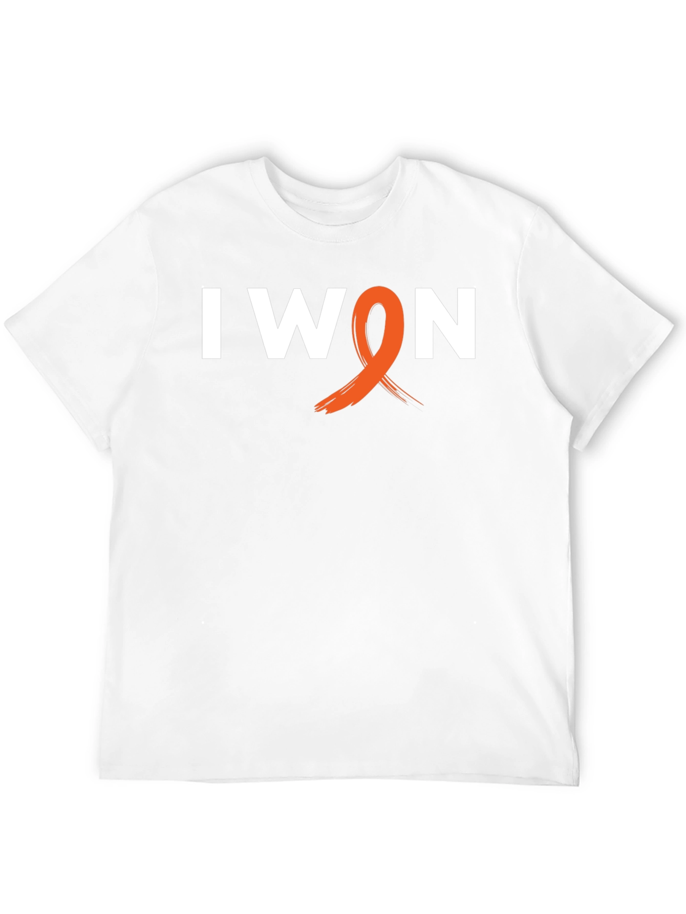 I WON Awareness Ribbon Graphic Tee - Black