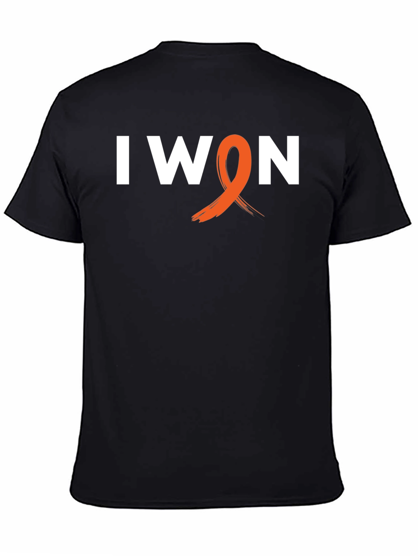 I WON Awareness Ribbon Graphic Tee - Black