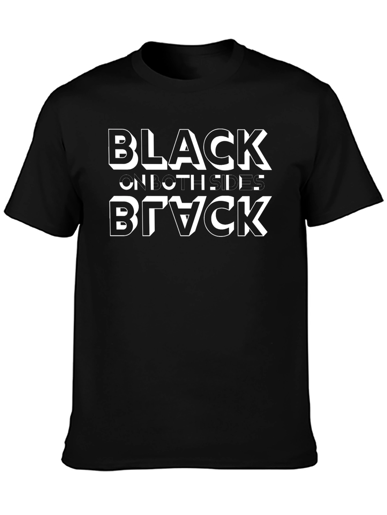Black on Both Sides Tee