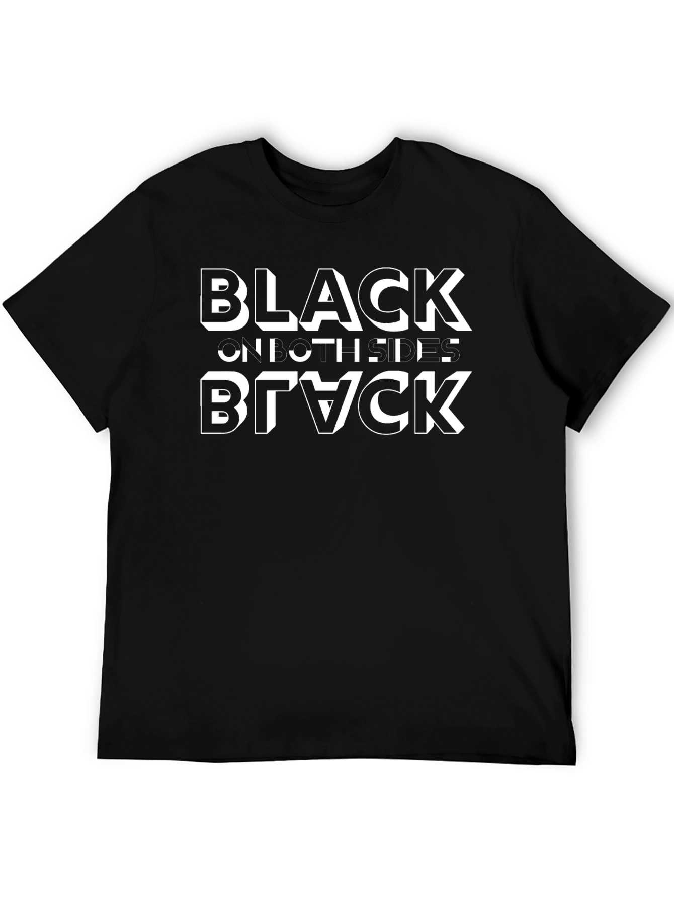 Black on Both Sides Tee