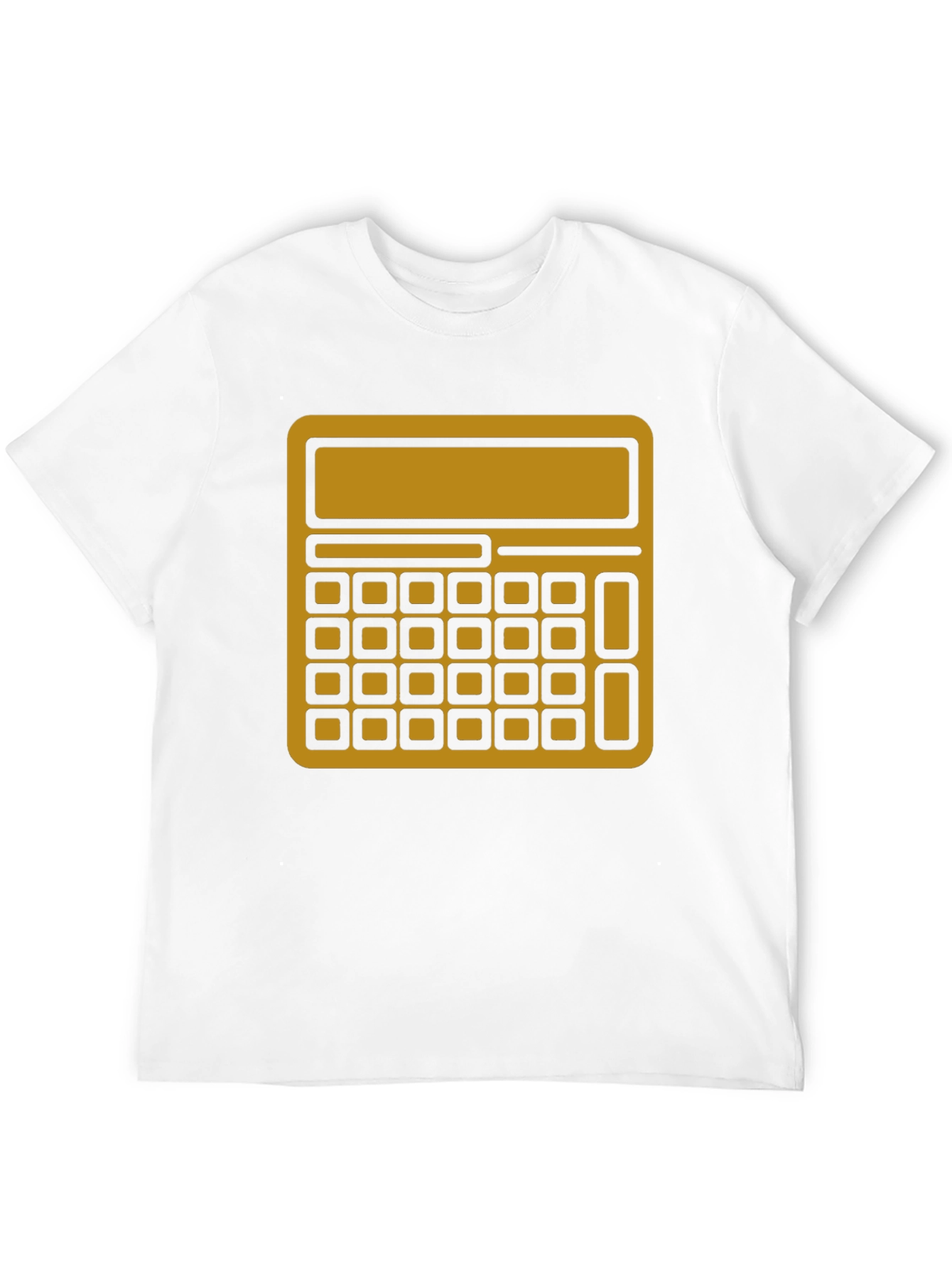 Calculator Graphic Tee - Black