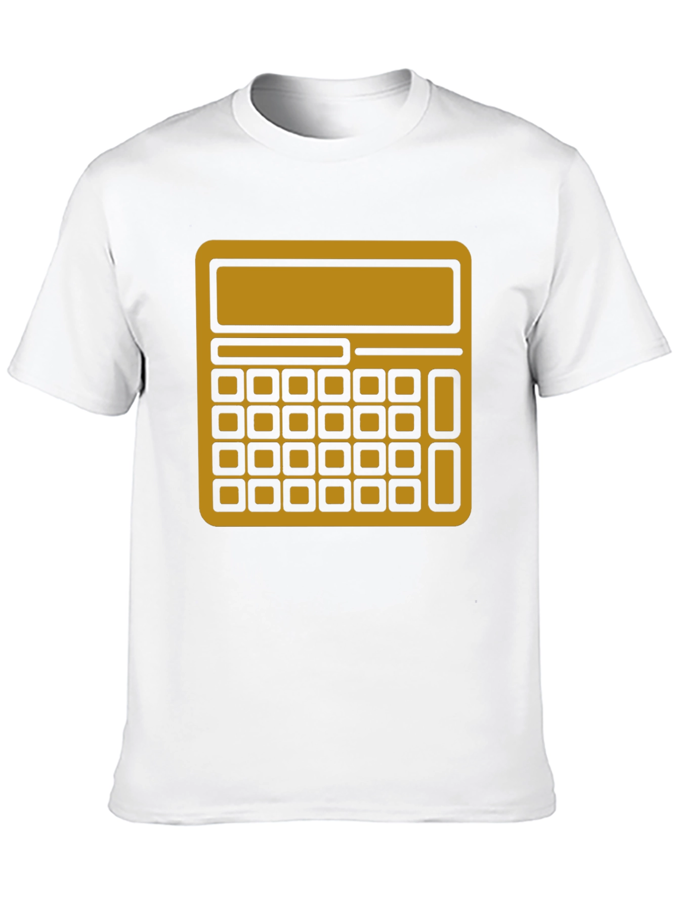 Calculator Graphic Tee - Black