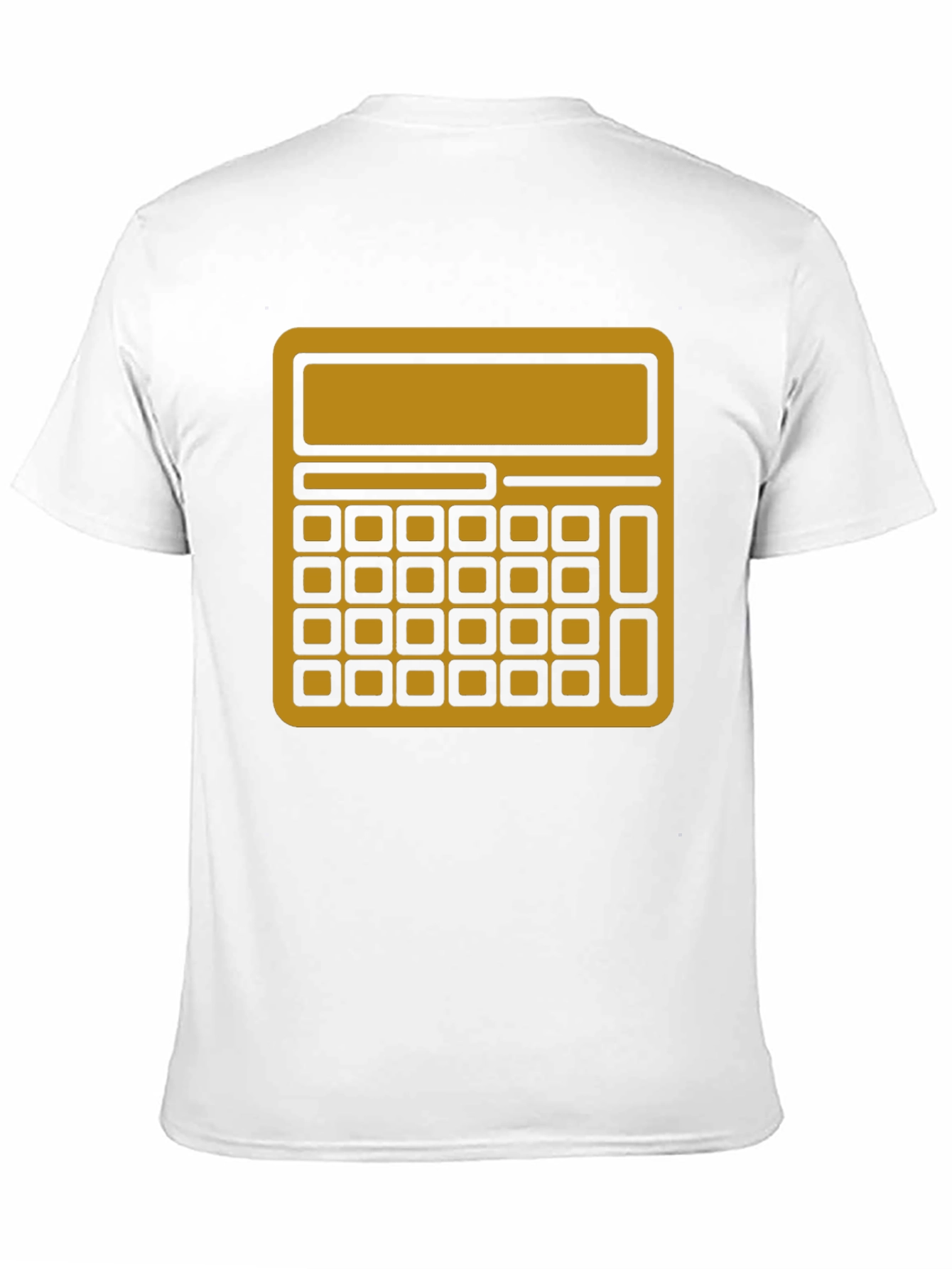 Calculator Graphic Tee - Black