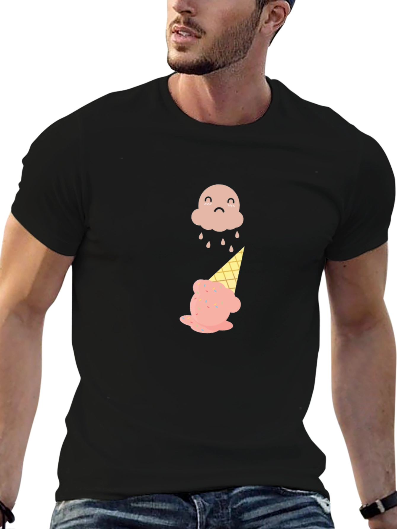 Sad Cloud Ice Cream T-Shirt