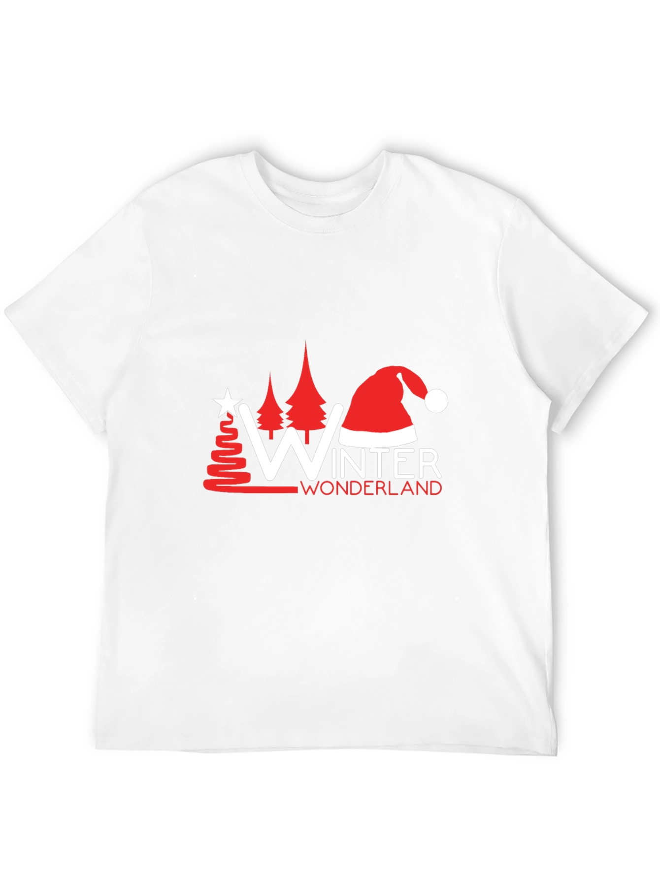Winter Wonderland Graphic Tee - Black