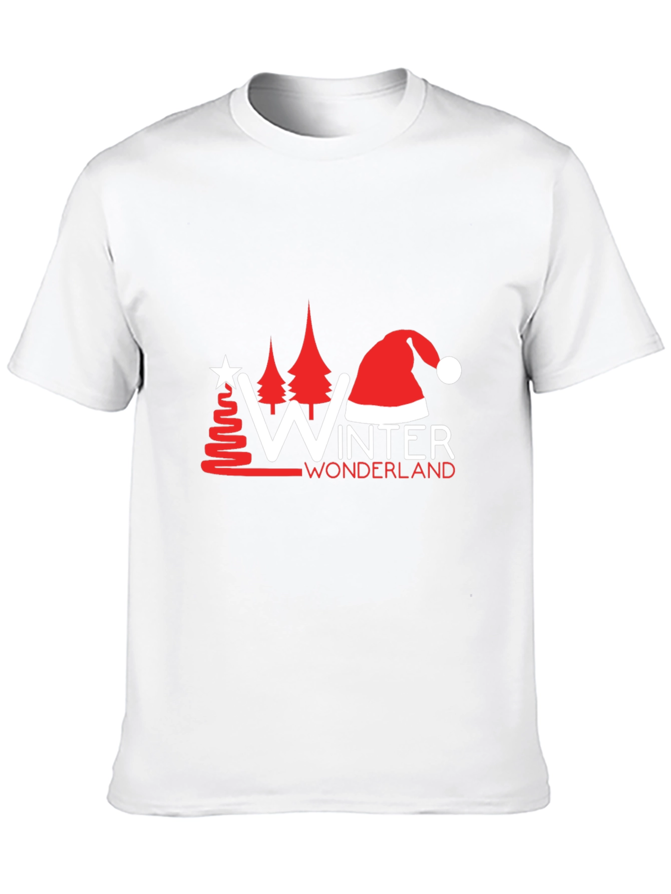 Winter Wonderland Graphic Tee - Black