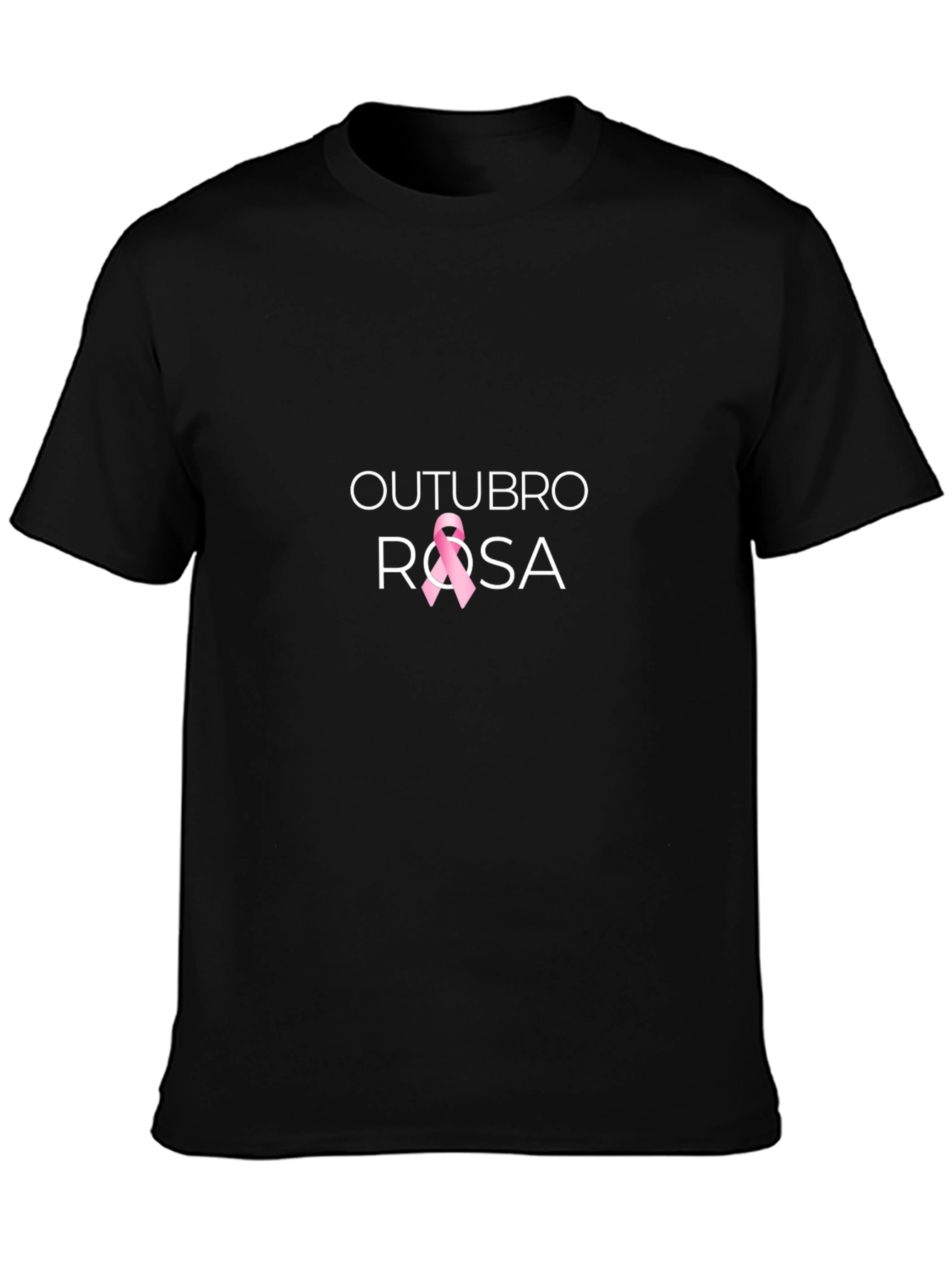 Outubro Rosa Breast Cancer Awareness T-Shirt
