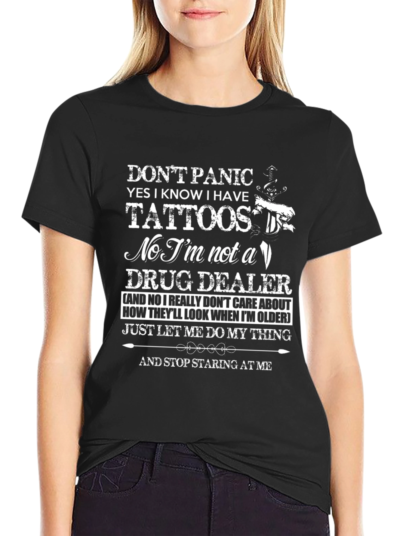 Tattoo Statement Graphic T-Shirt
