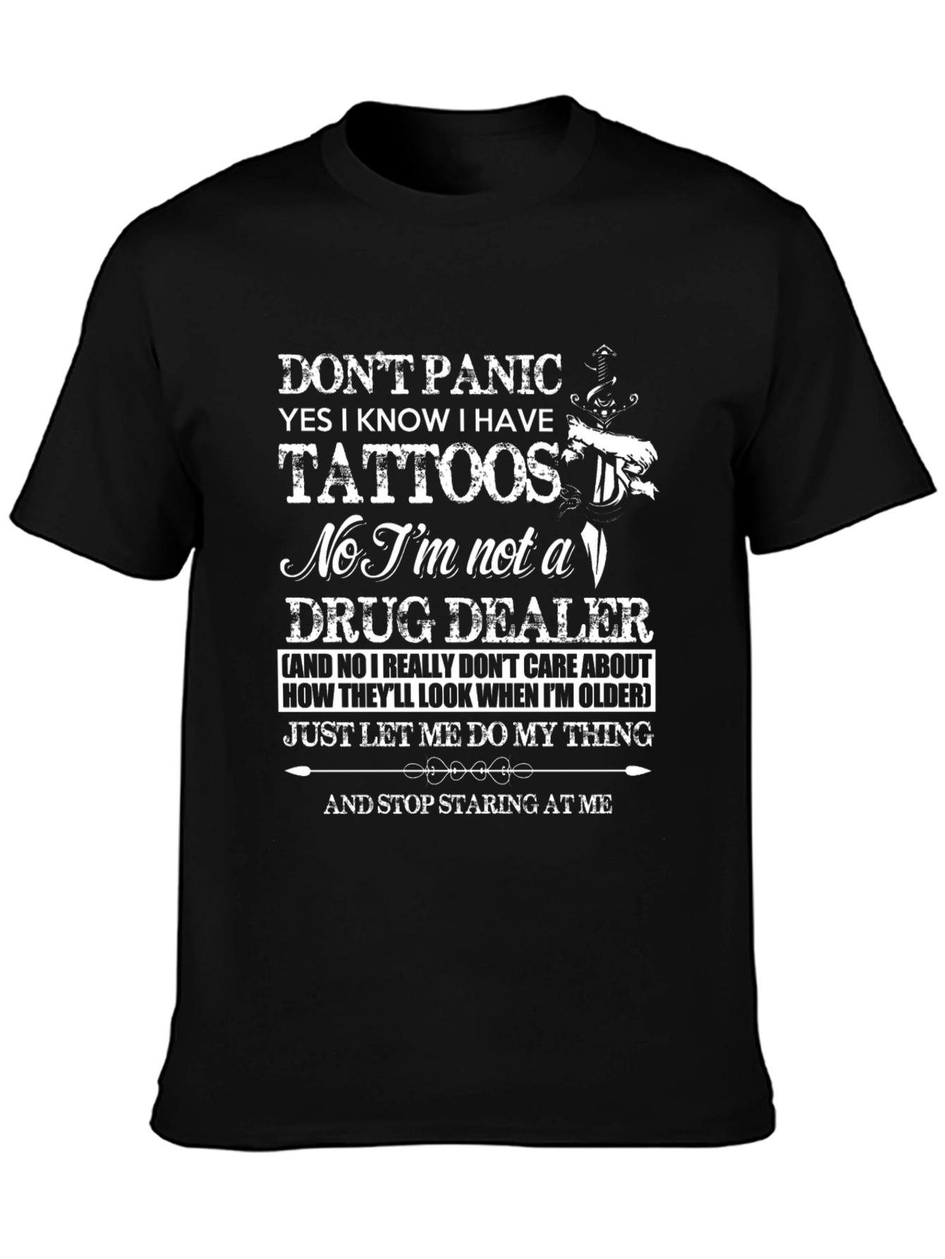 Tattoo Statement Graphic T-Shirt