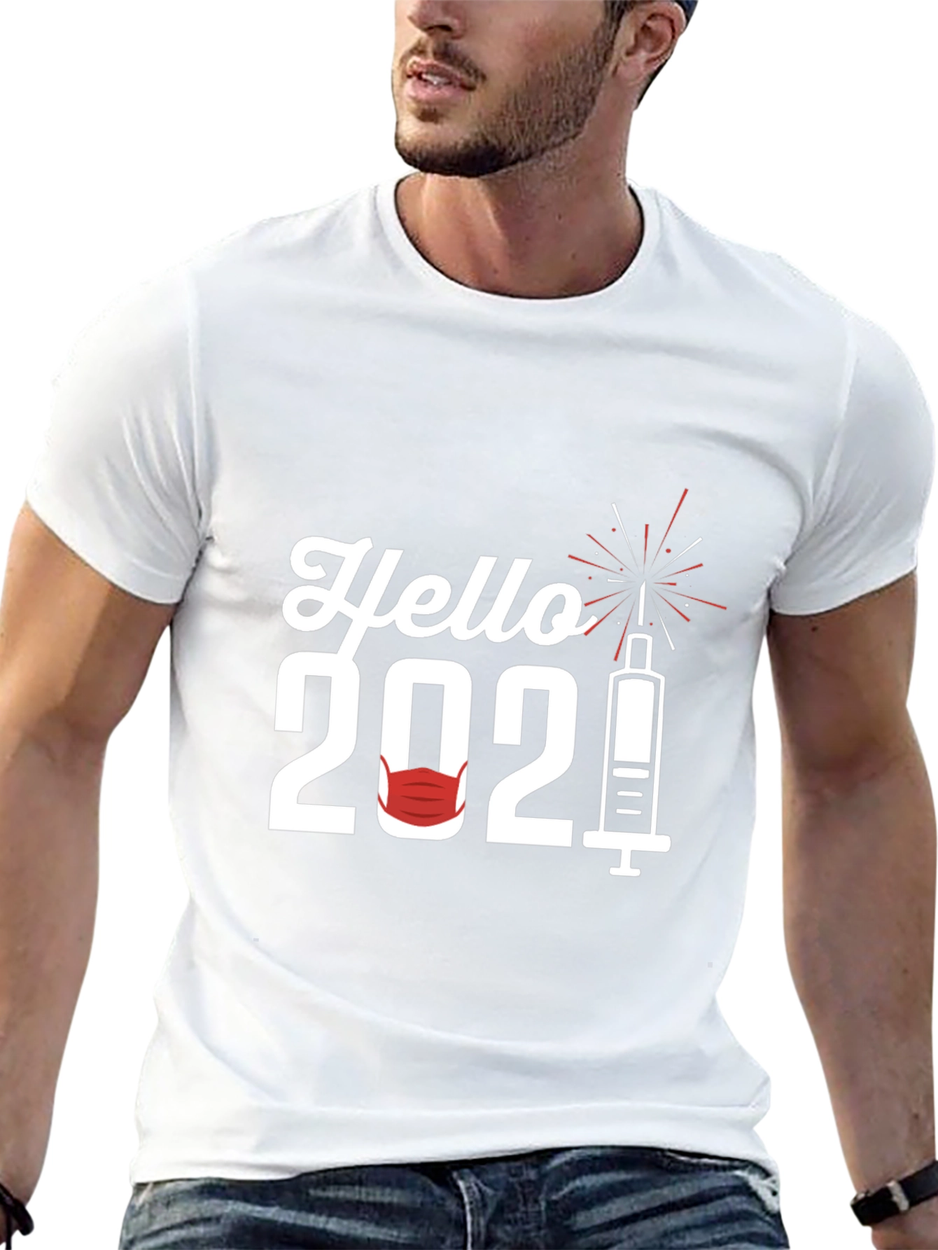 Hello 2021 Vaccinated T-Shirt