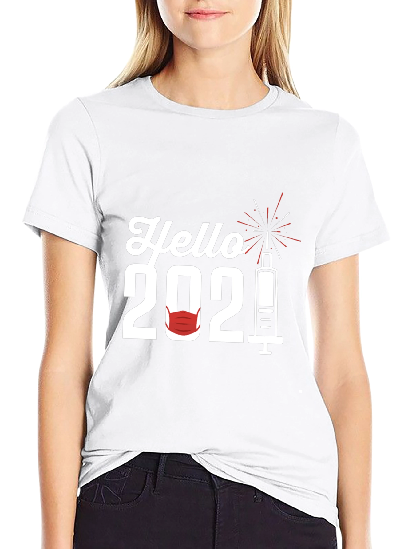 Hello 2021 Vaccinated T-Shirt