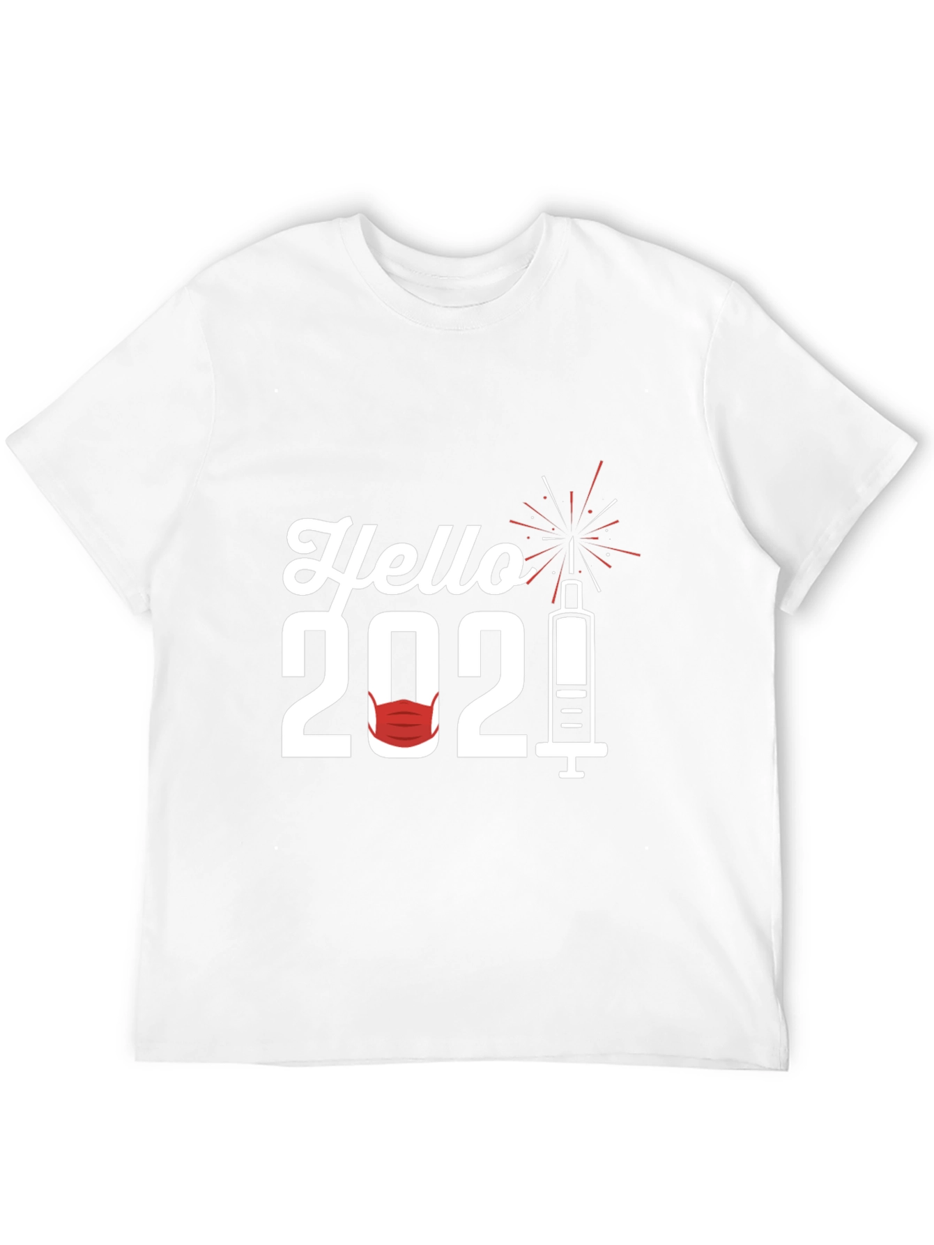 Hello 2021 Vaccinated T-Shirt