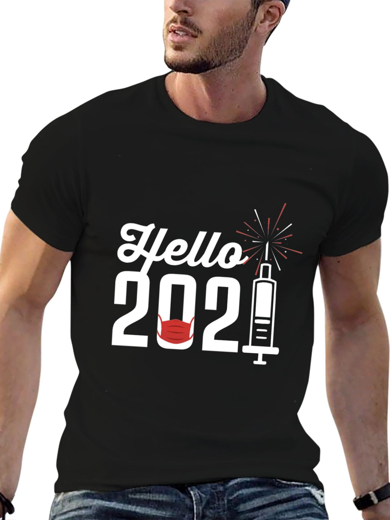 Hello 2021 Vaccinated T-Shirt