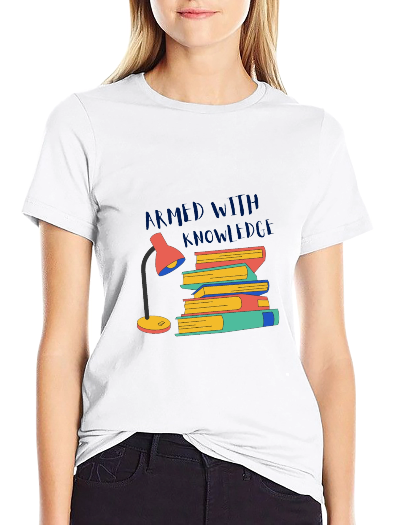 Armed With Knowledge T-Shirt - Study Time Tee