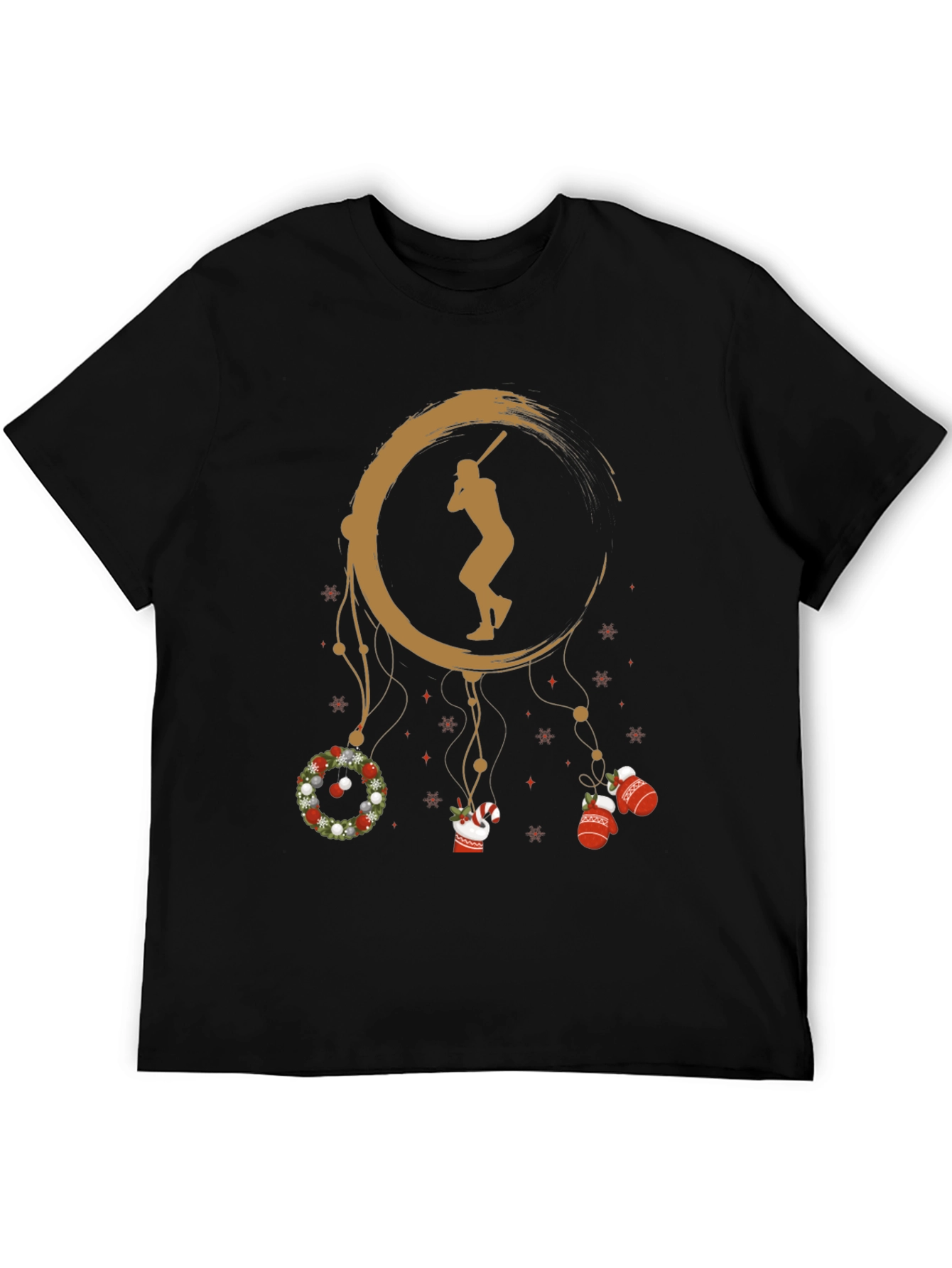 Baseball Christmas Dreamcatcher T-Shirt