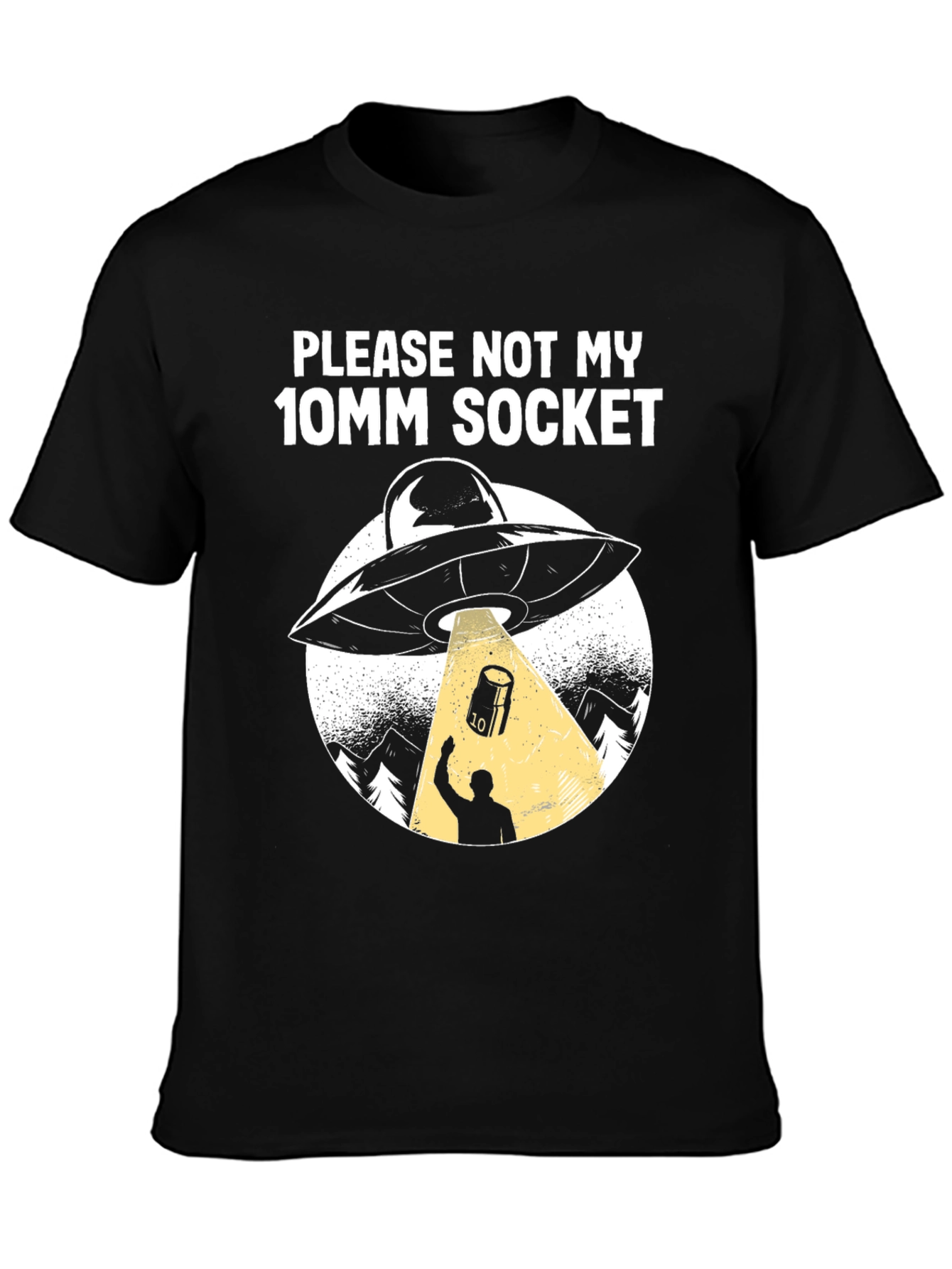 10mm Socket Alien Abduction T-Shirt