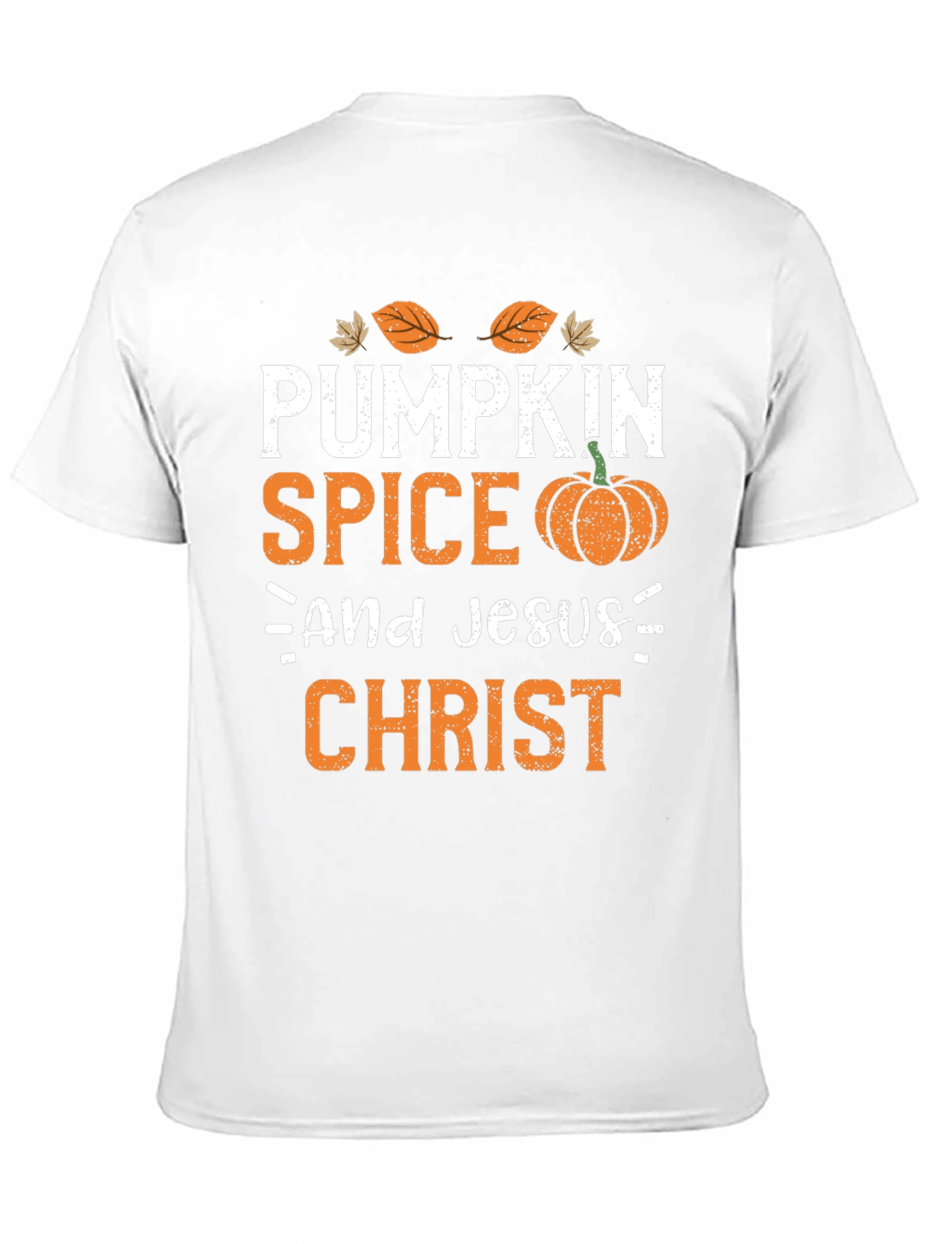 Pumpkin Spice & Jesus Christ Graphic Tee