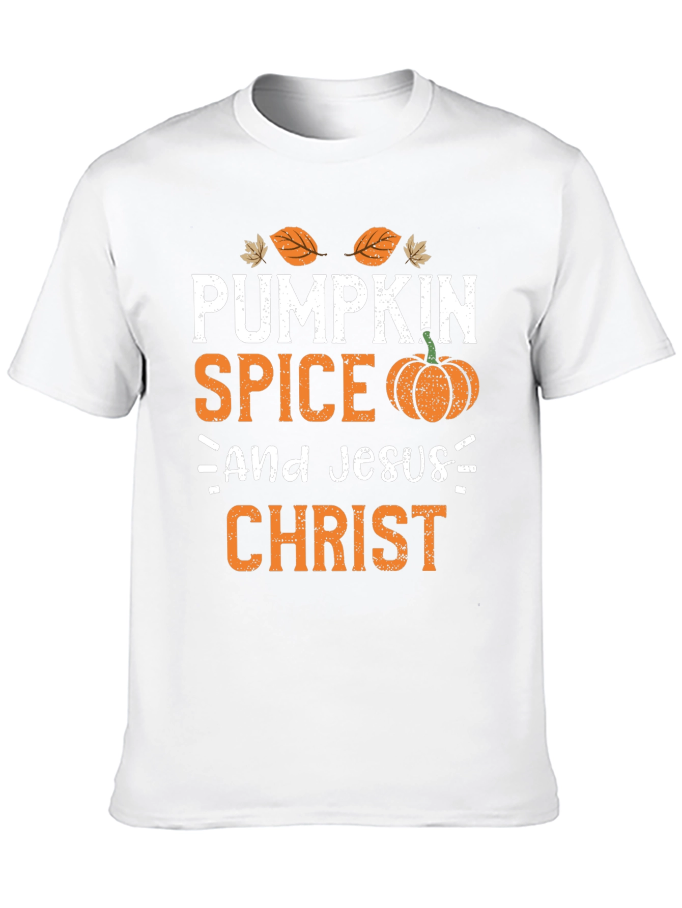 Pumpkin Spice & Jesus Christ Graphic Tee