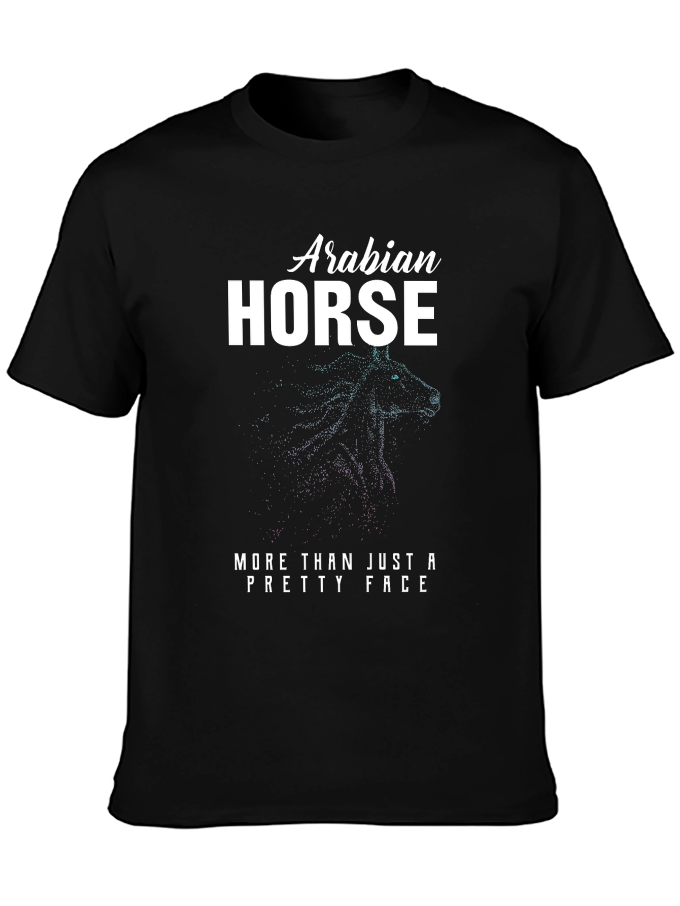 Arabian Horse Graphic T-Shirt - Unique Design