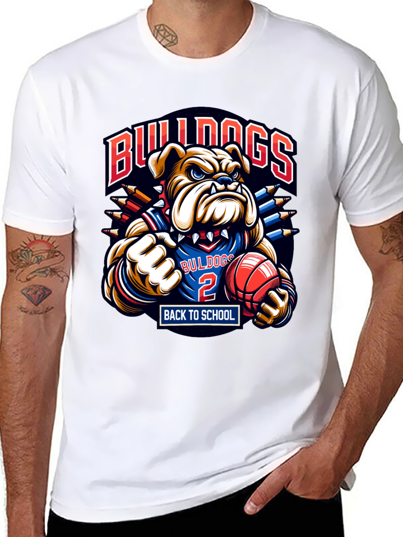 Bulldogs Back to School T-Shirt
