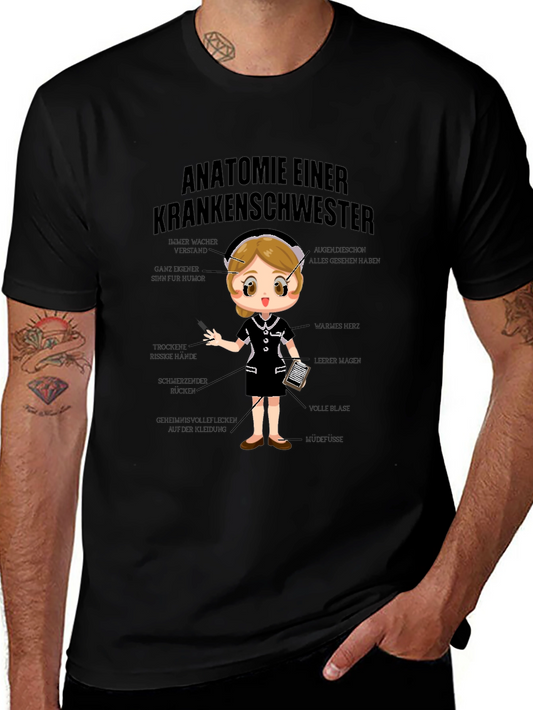 Anatomie Einer Krankenschwester T-Shirt