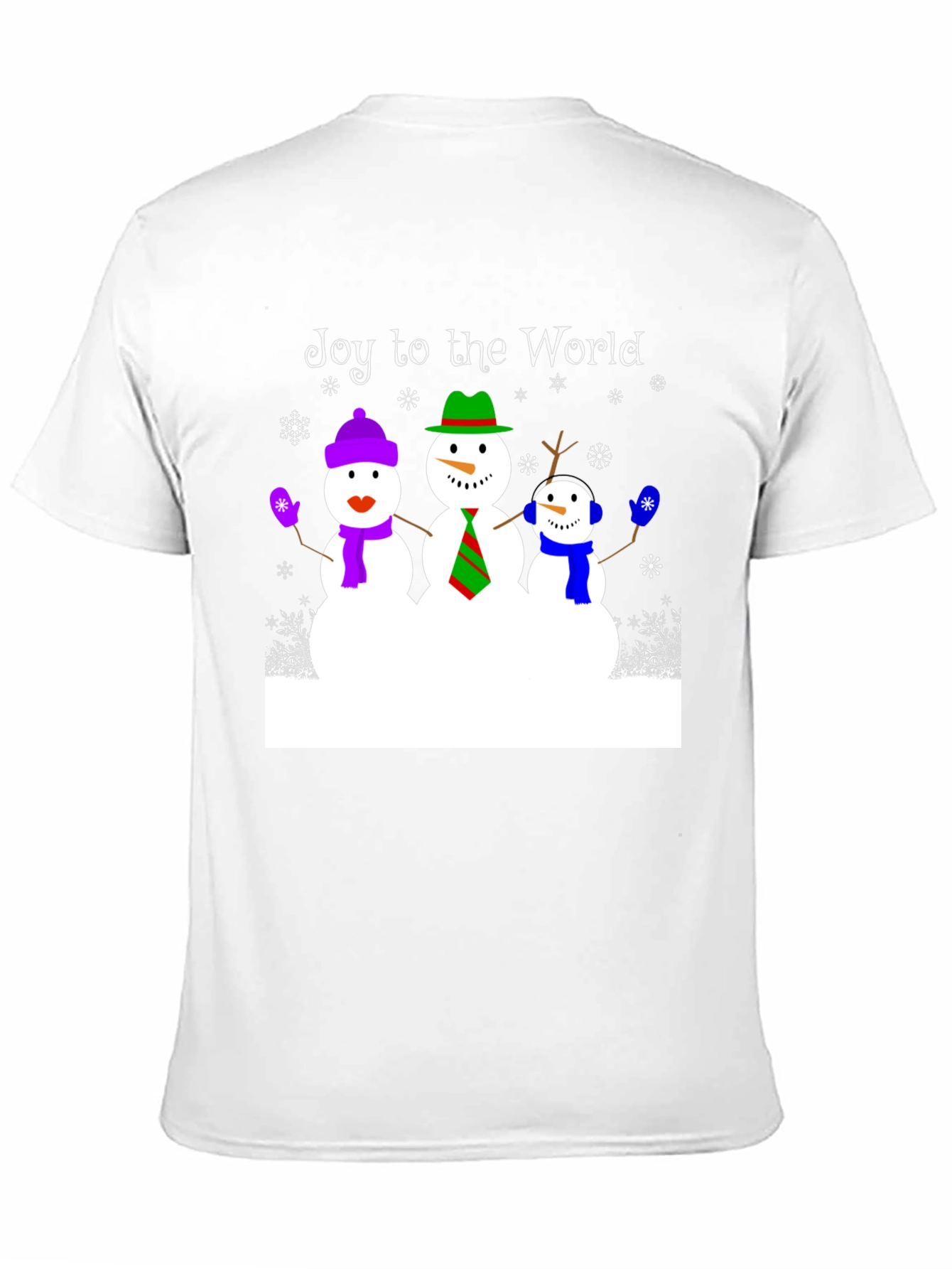 Joy to the World Snowman T-Shirt