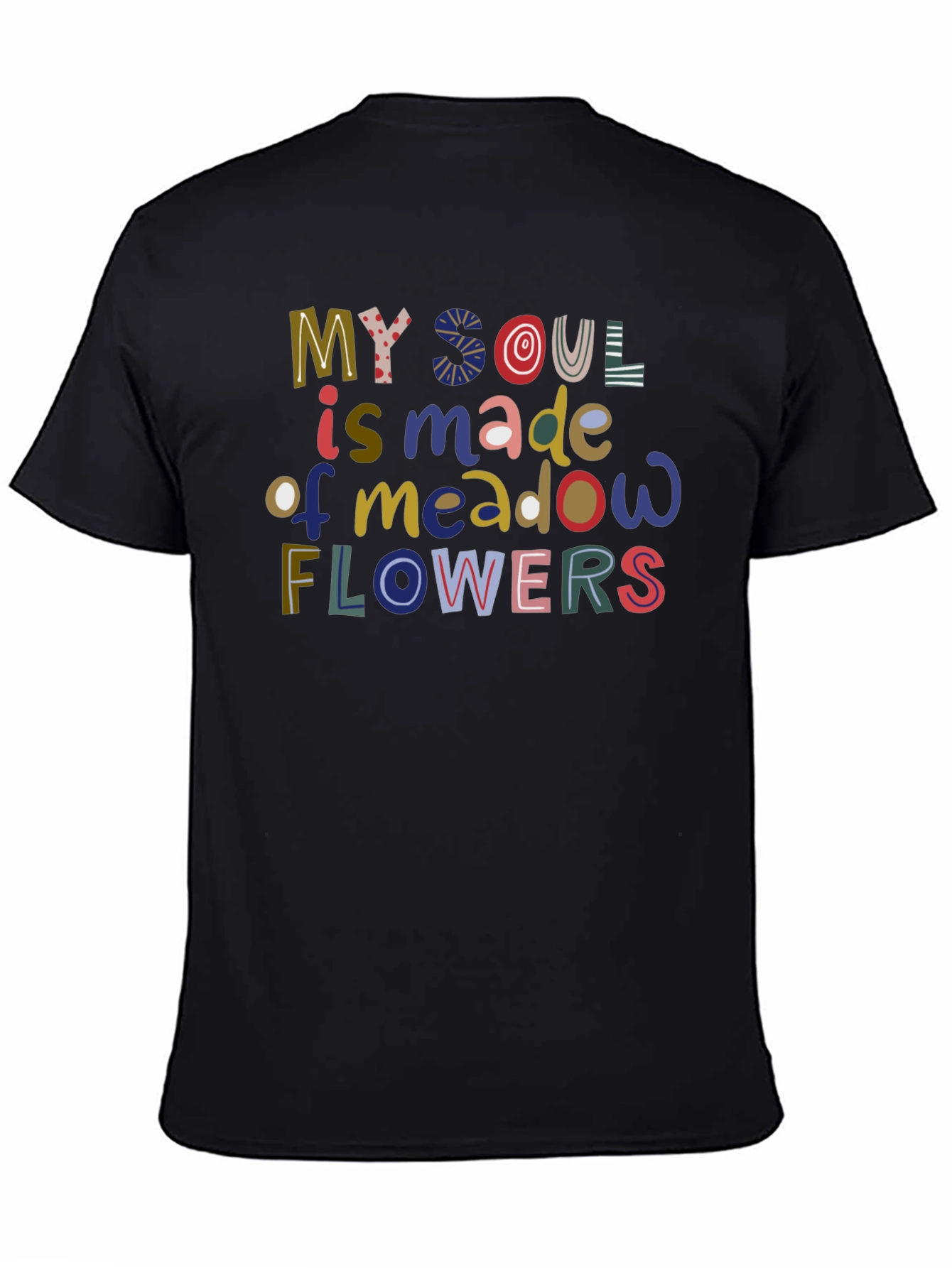 Soul Made of Meadow Flowers Graphic T-Shirt