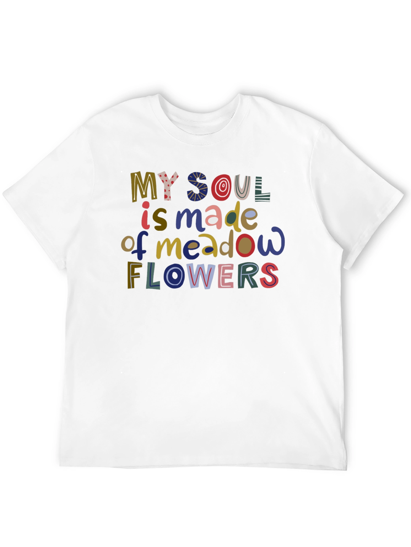 Soul Made of Meadow Flowers Graphic T-Shirt