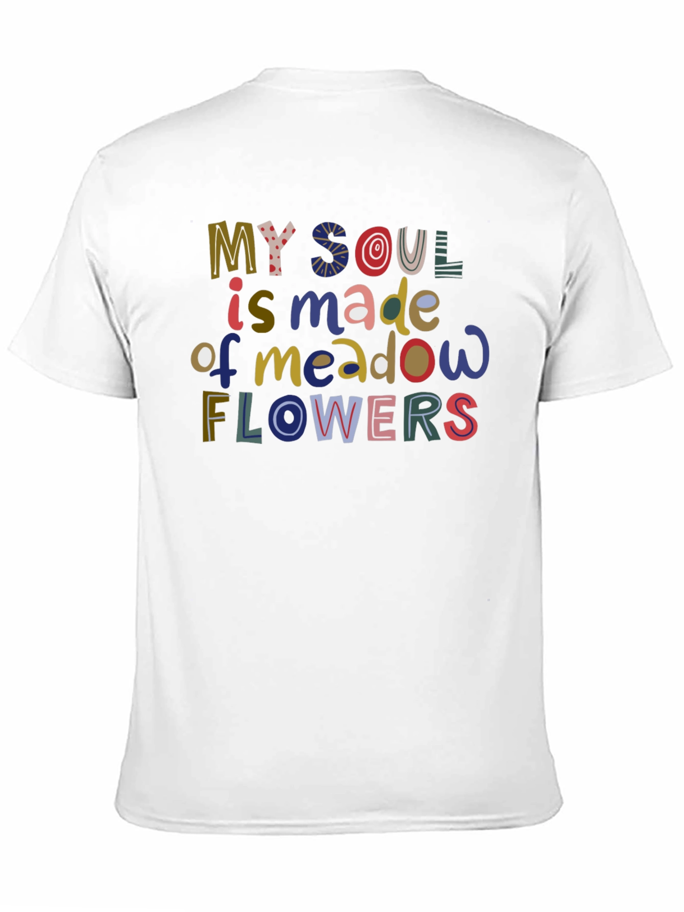 Soul Made of Meadow Flowers Graphic T-Shirt
