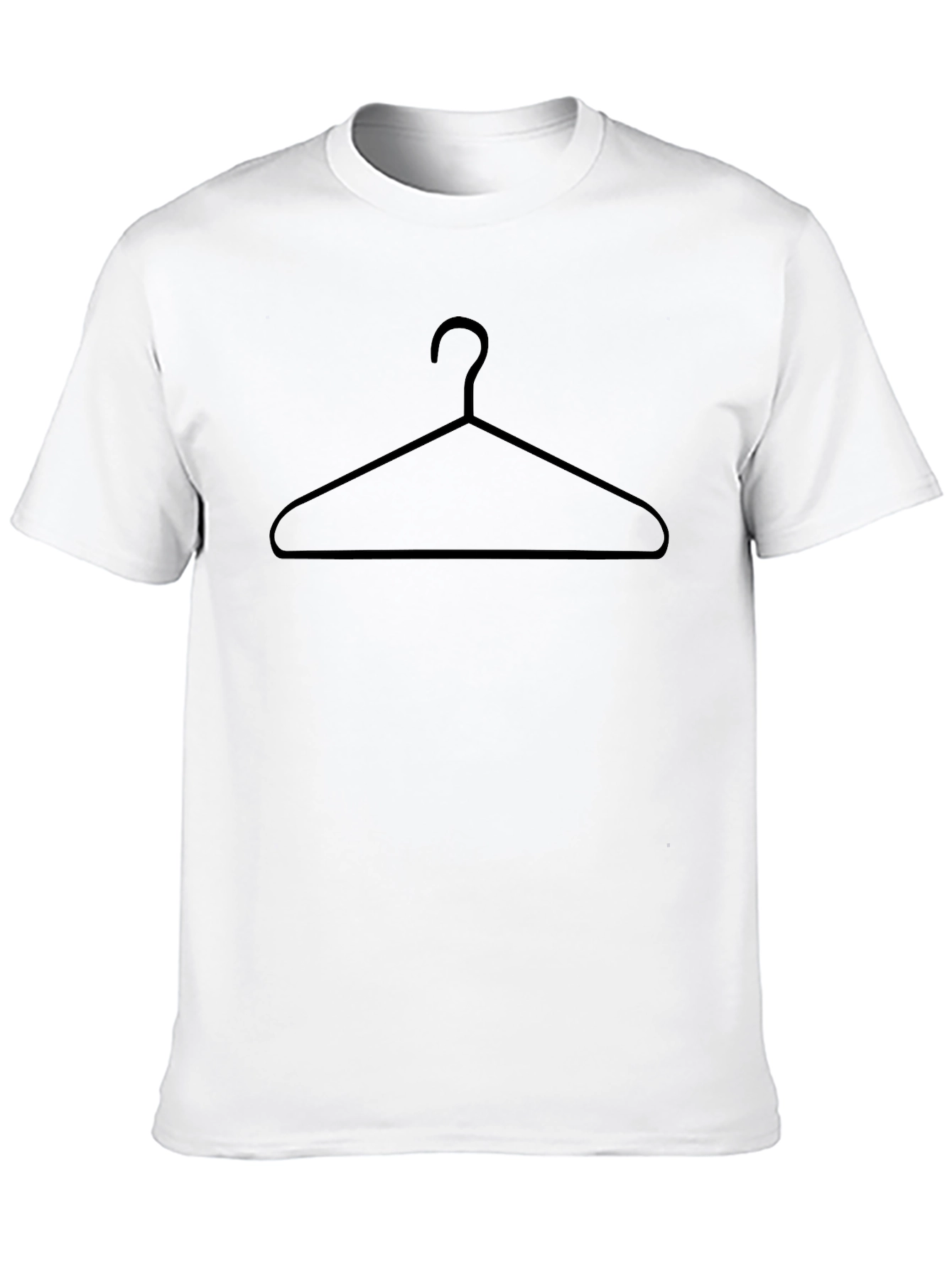 Hanger Graphic Black T-Shirt - Stylish and Unique