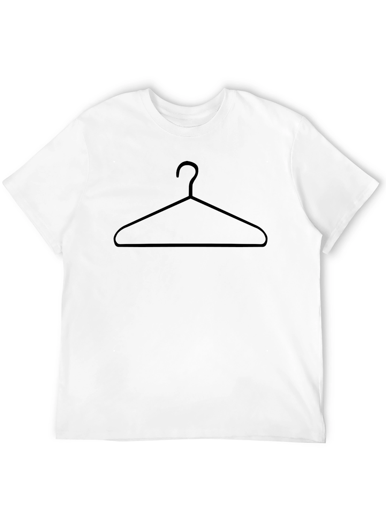 Hanger Graphic Black T-Shirt - Stylish and Unique