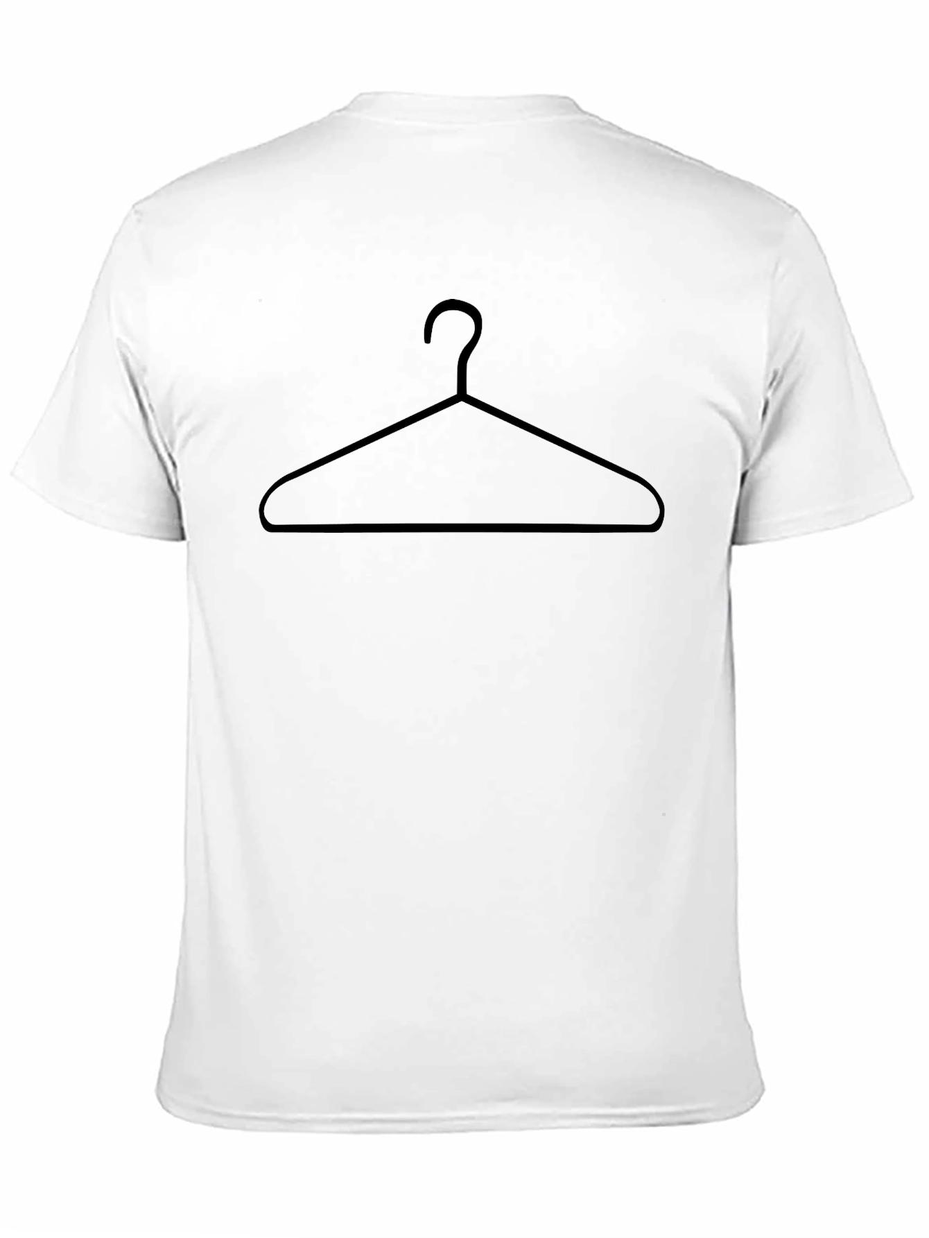 Hanger Graphic Black T-Shirt - Stylish and Unique