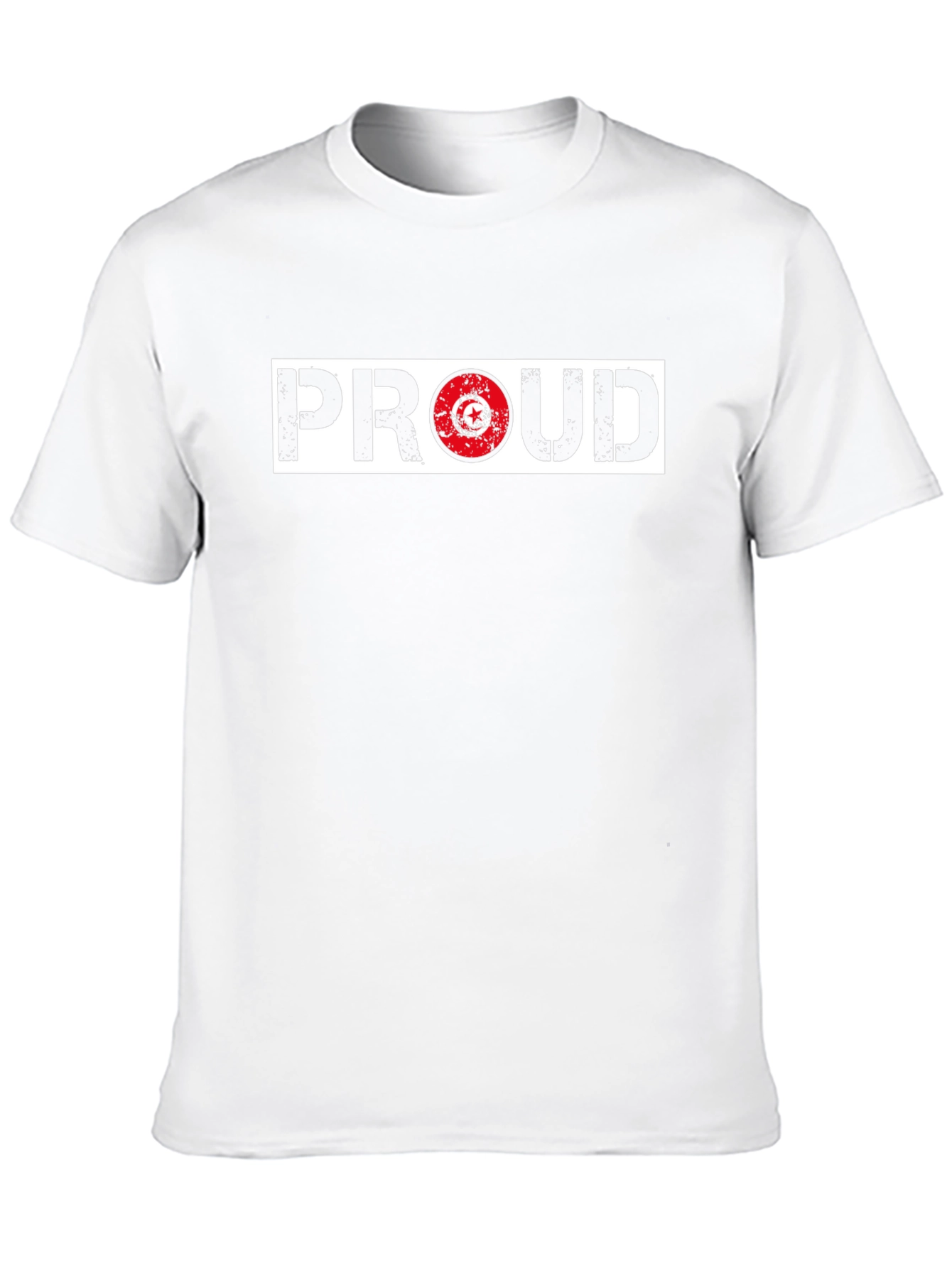 Proud Tunisia Flag T-Shirt - Black