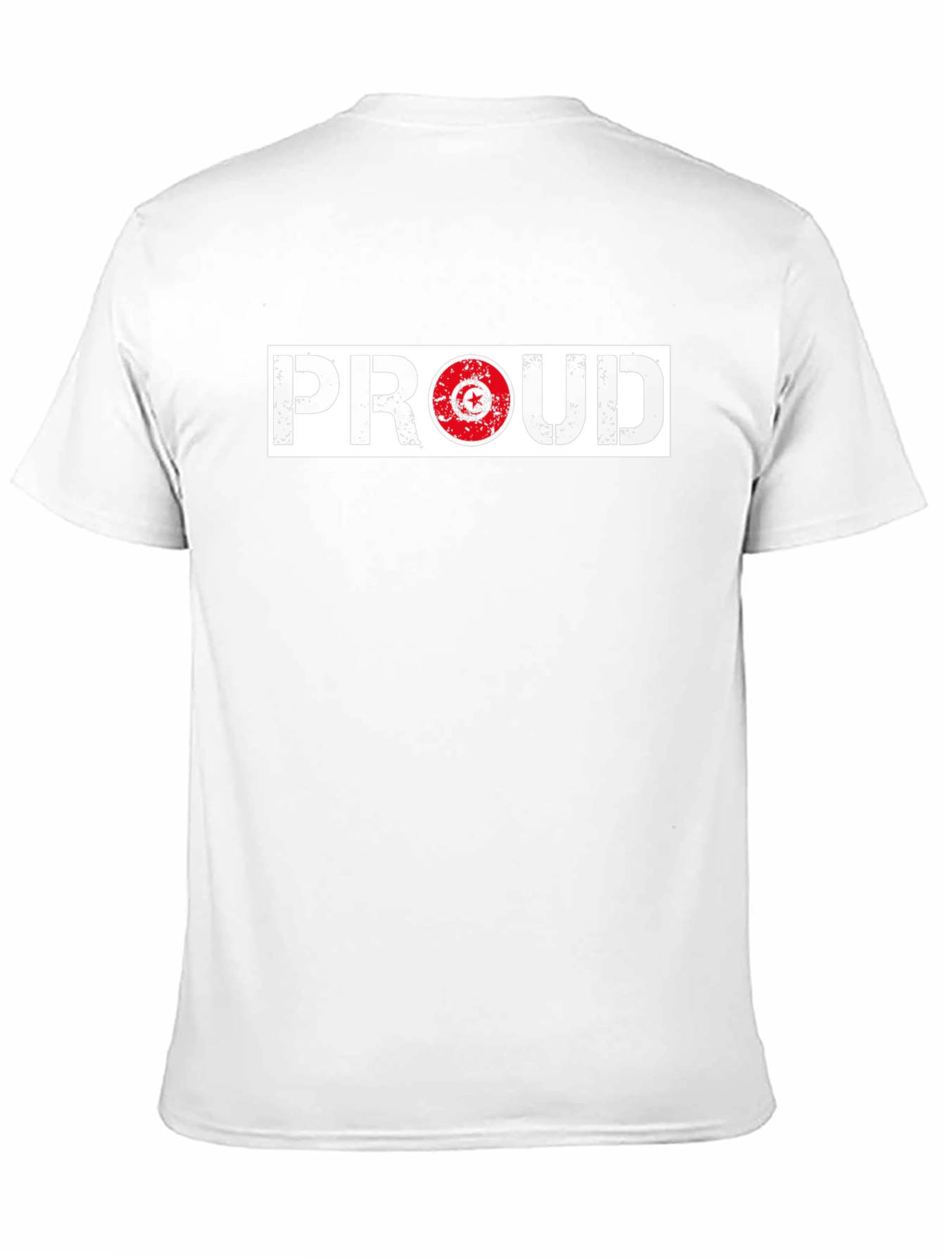 Proud Tunisia Flag T-Shirt - Black