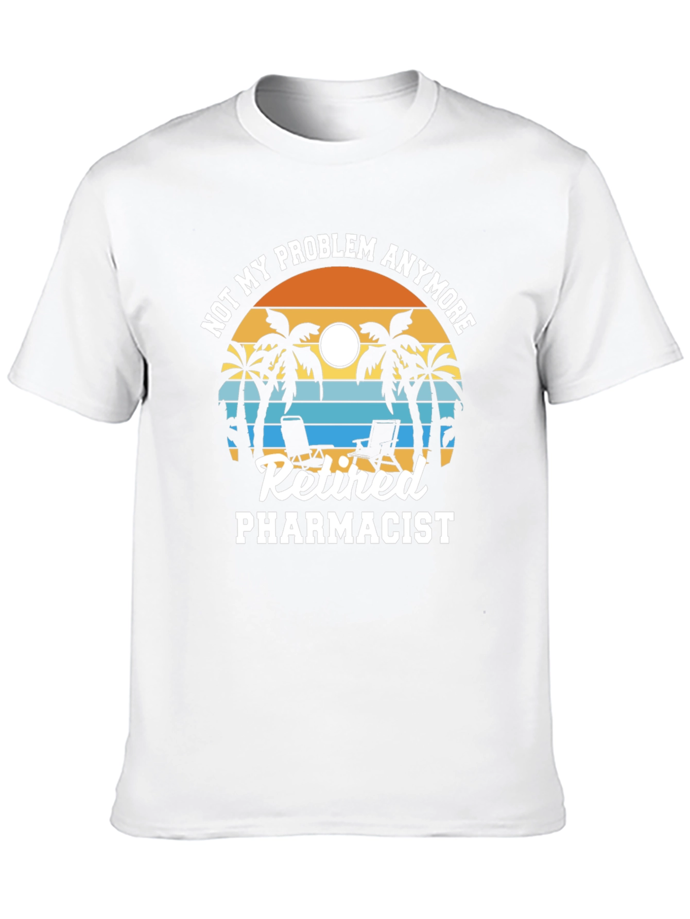 Retired Pharmacist Beach T-Shirt