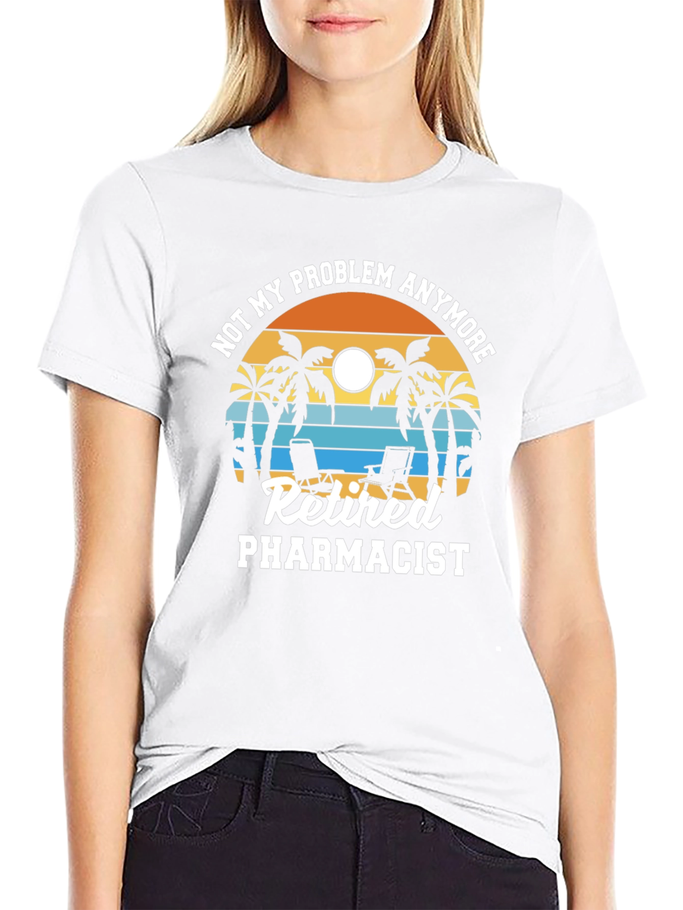Retired Pharmacist Beach T-Shirt